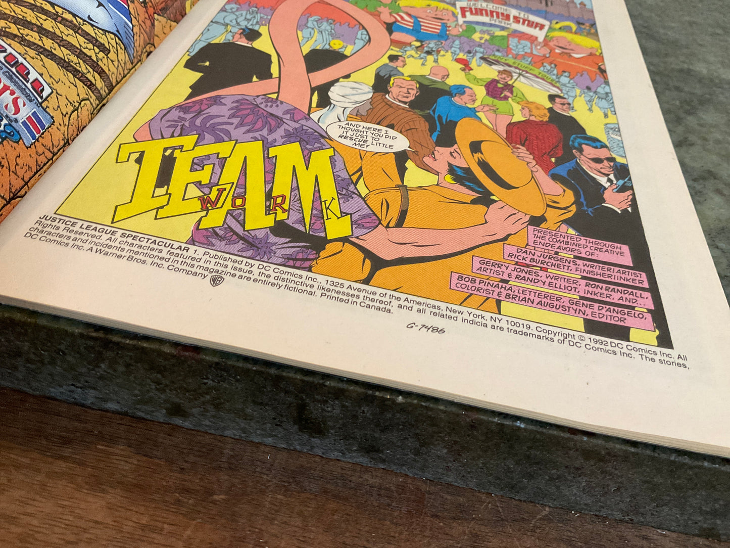 1992 Justice League Spectacular #1