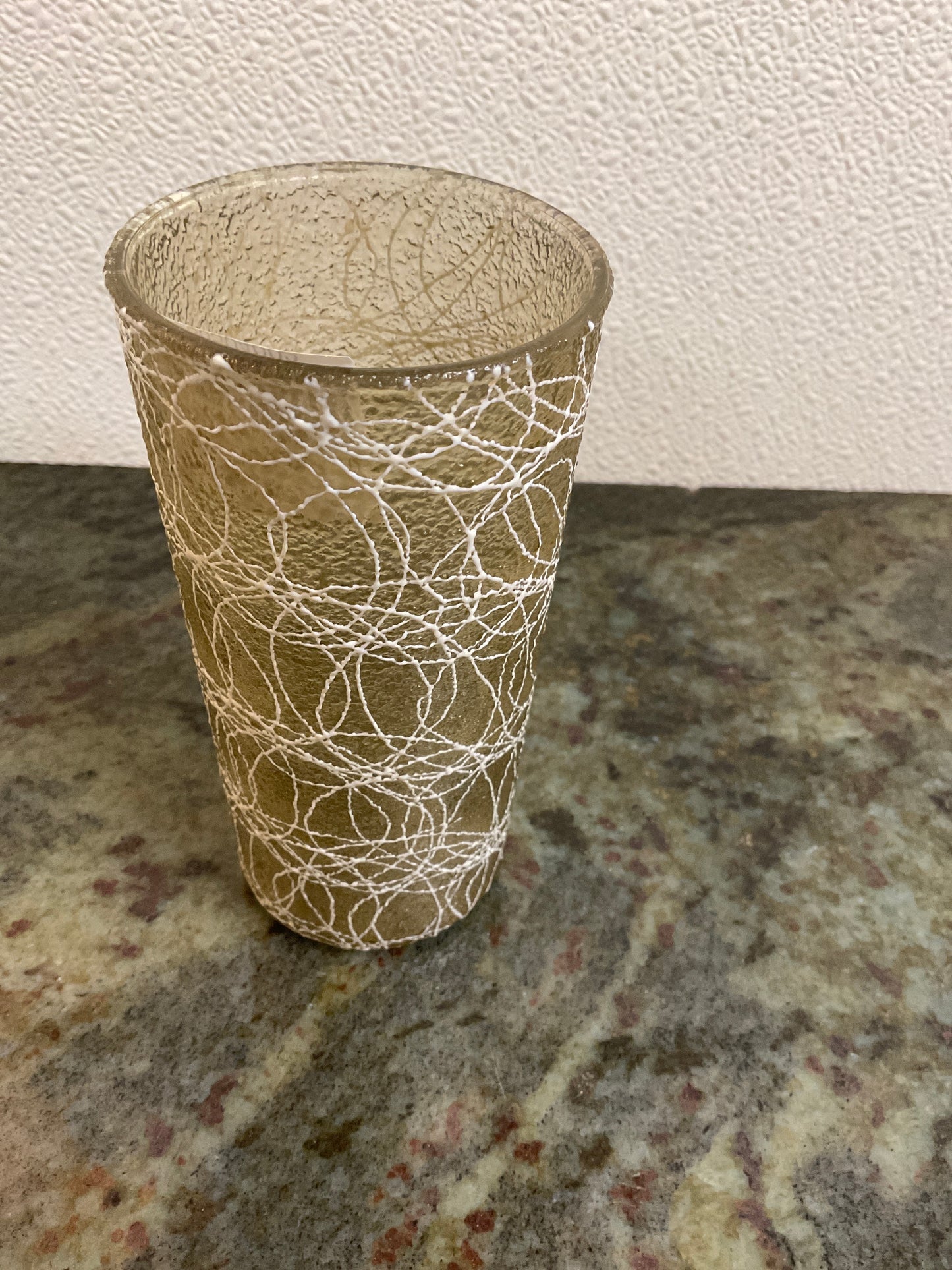 Vintage rubber glass
