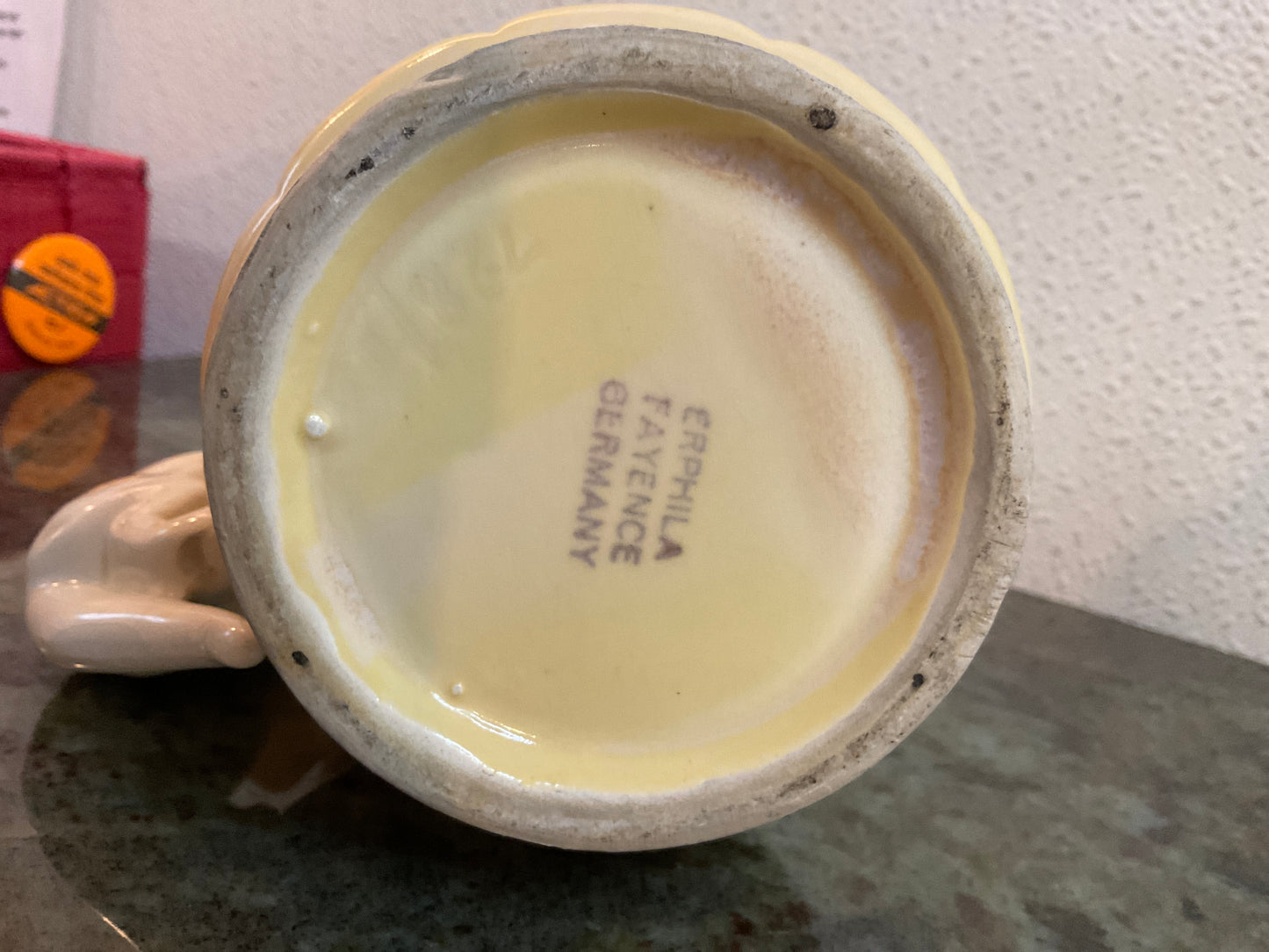 Vintage Cat Handle Creamer/Vase