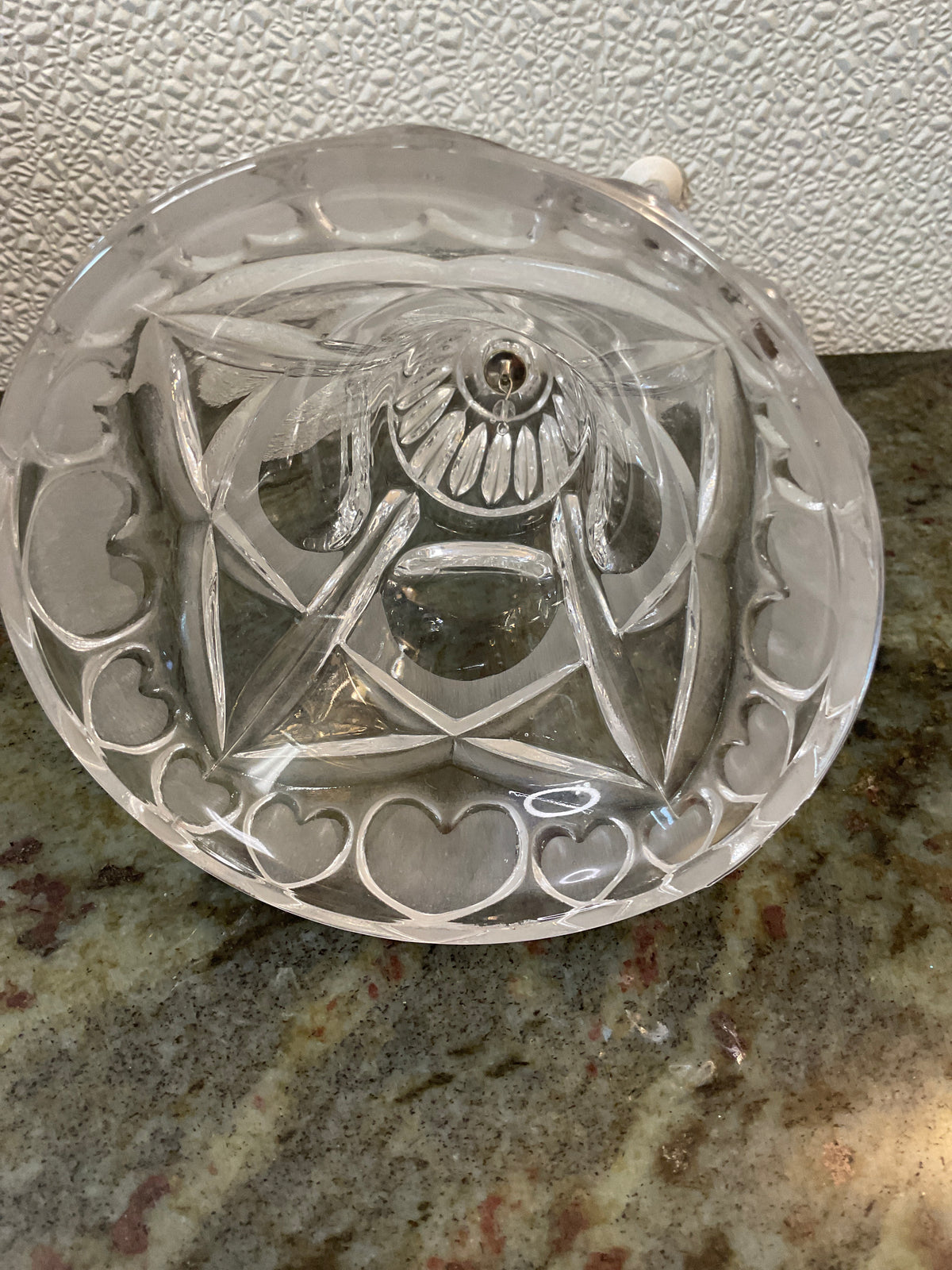 Vintage Echt Lead Crystal Bell