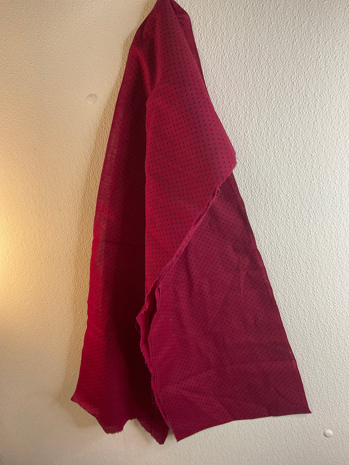 Hand Stitched Top Quilt With Extra Fabric
