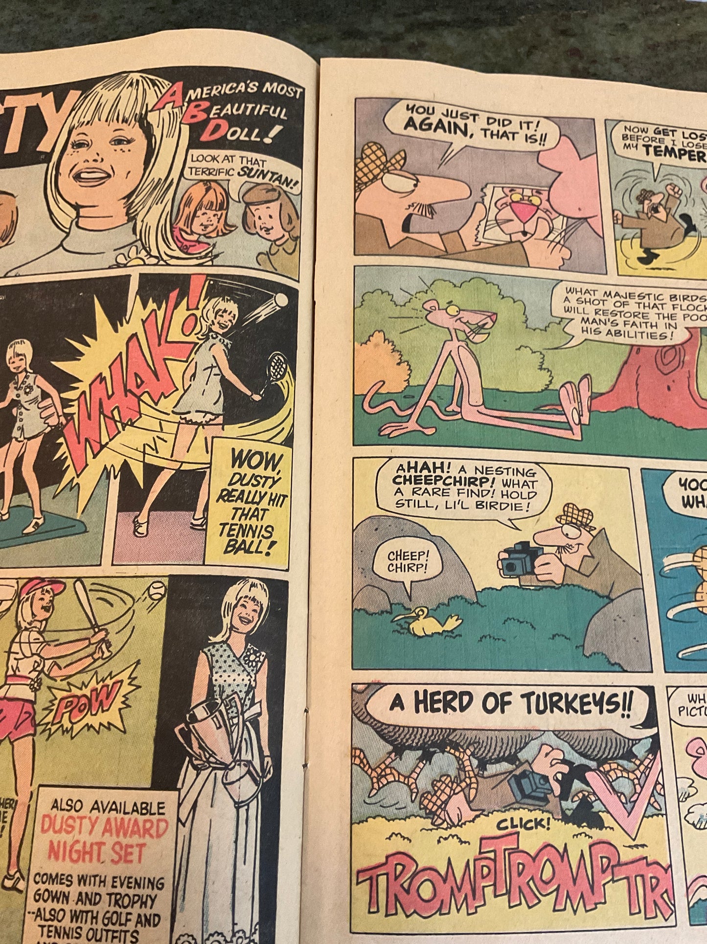 Comic Book The Pink Panther
