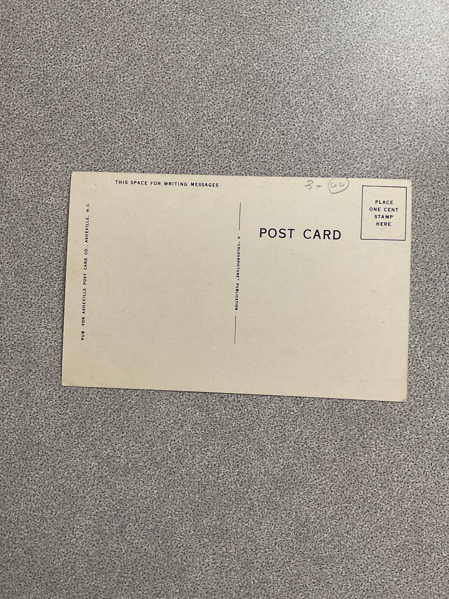 Vintage Post Card “I’m On The Jump…”