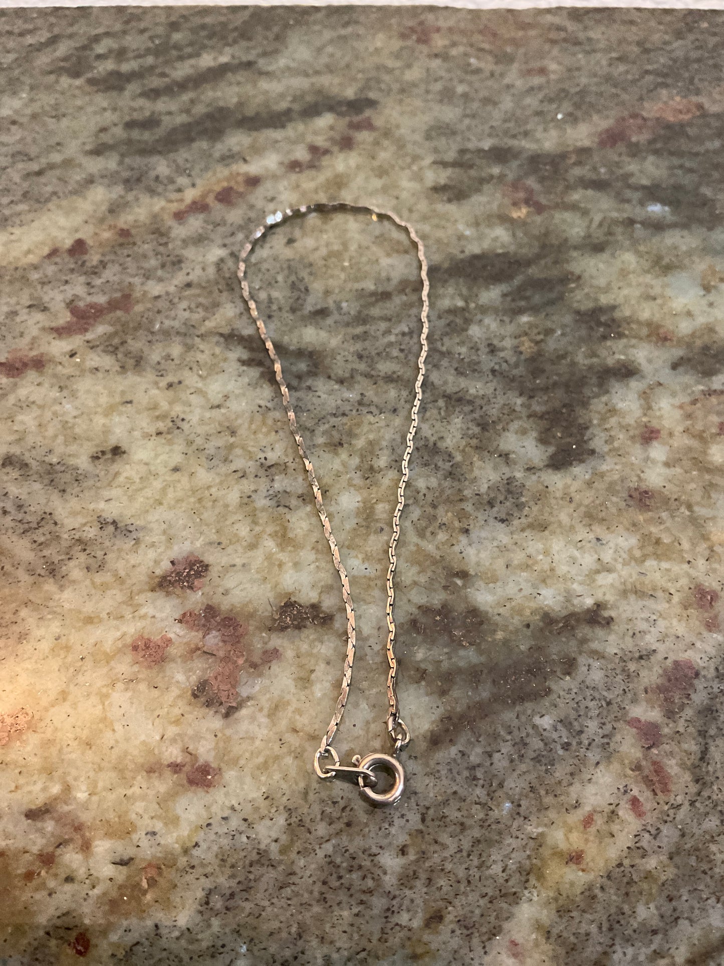Anklet Zig Zag Chain