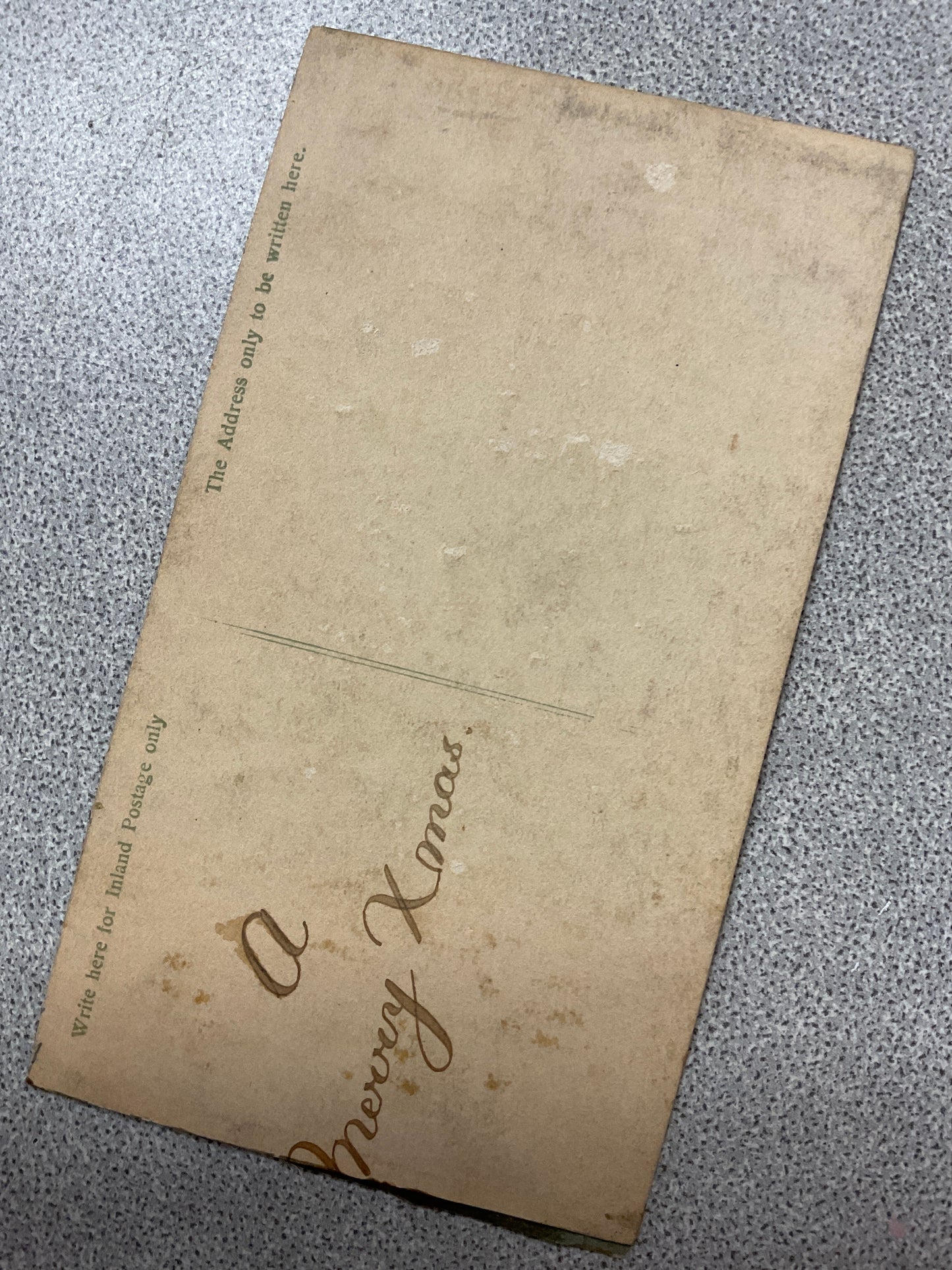 Vintage Photograph Post Card