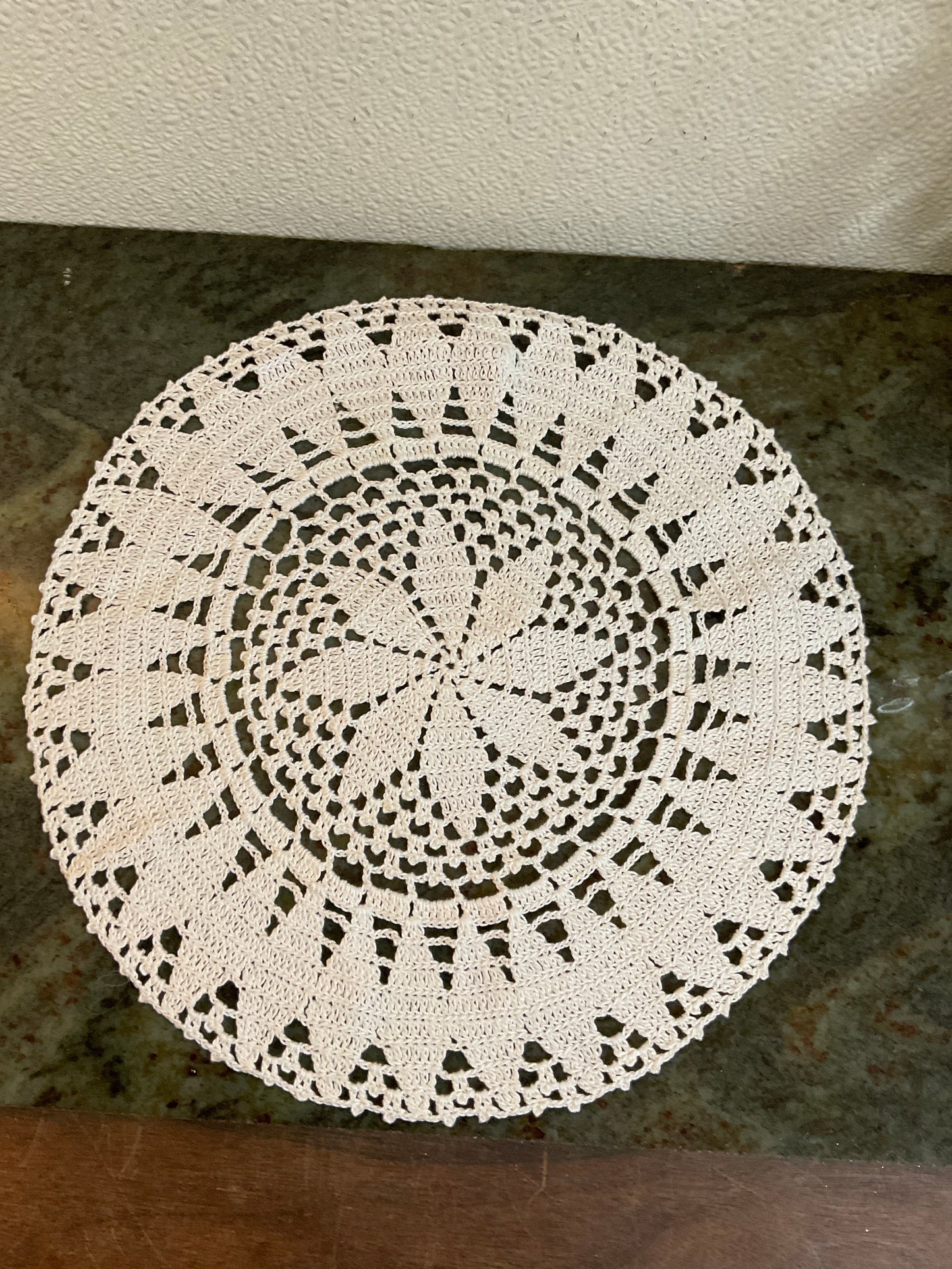 Vintage 11” Round Doily