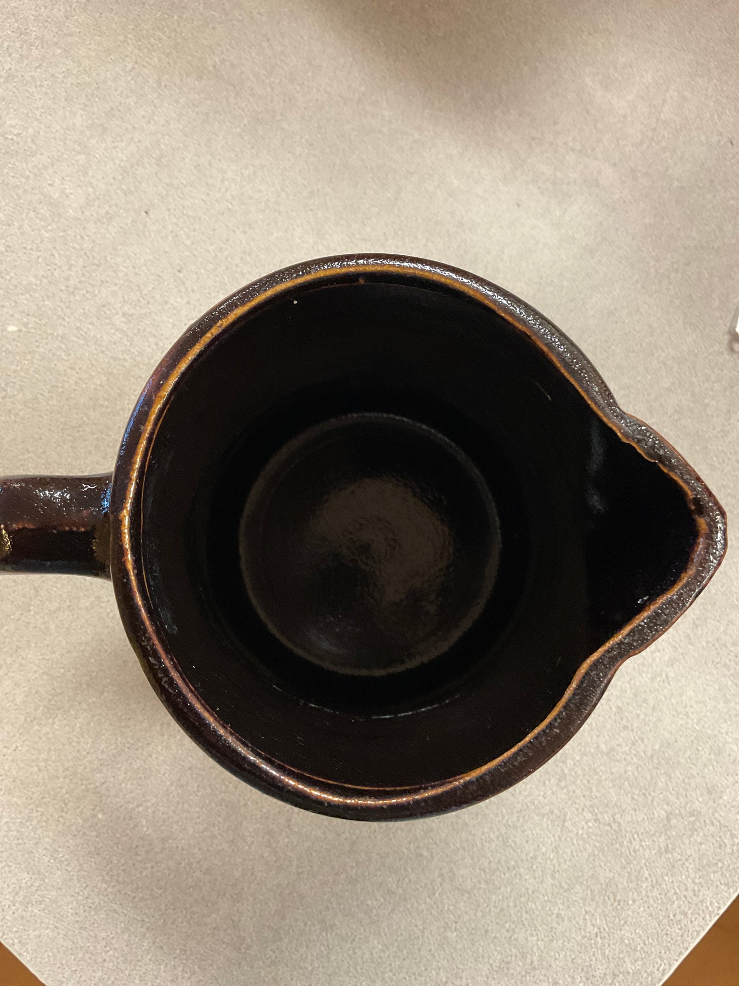North Star Stoneware Pitcher 1800’s