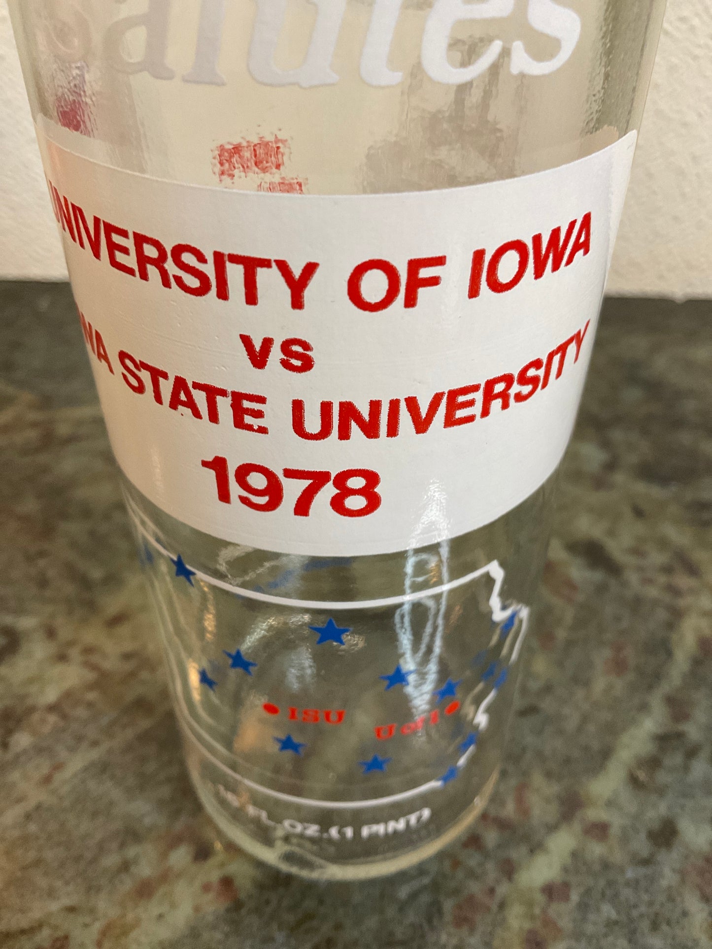 Vintage 1978 Pepsi- Cola Iowa vs. Iowa State