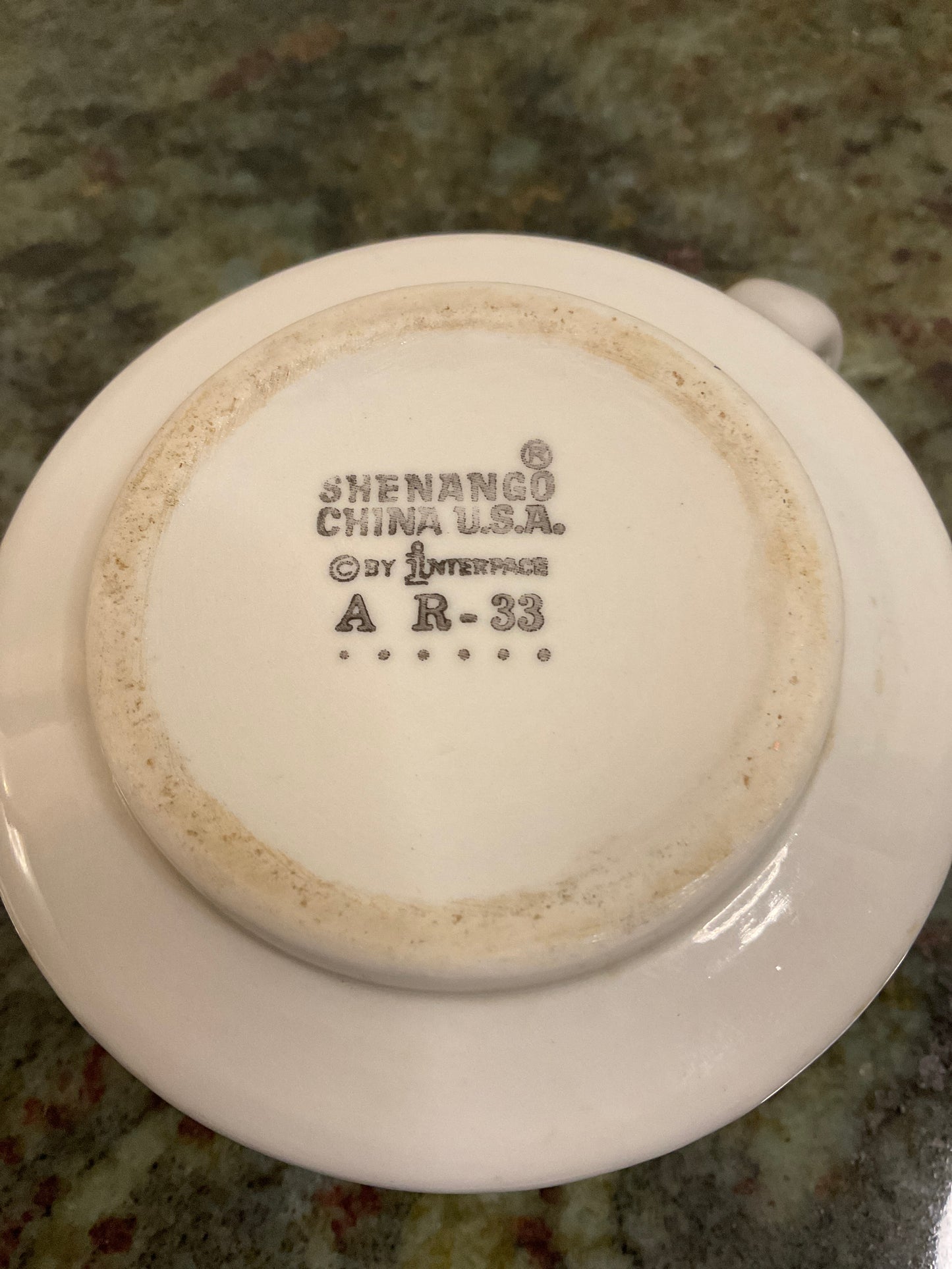 Mid-century Shenango China diner mug