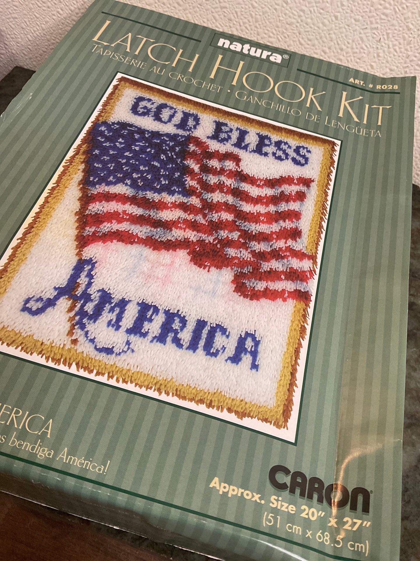 God Bless America Latch Hook Kit