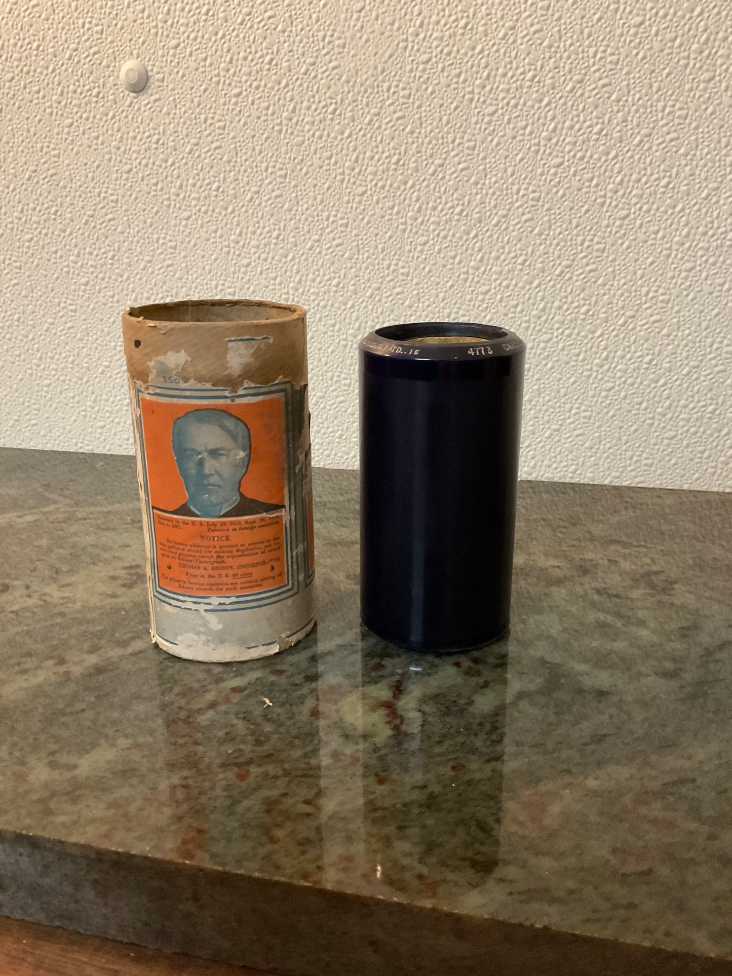 Edison Phonograph Cylinder