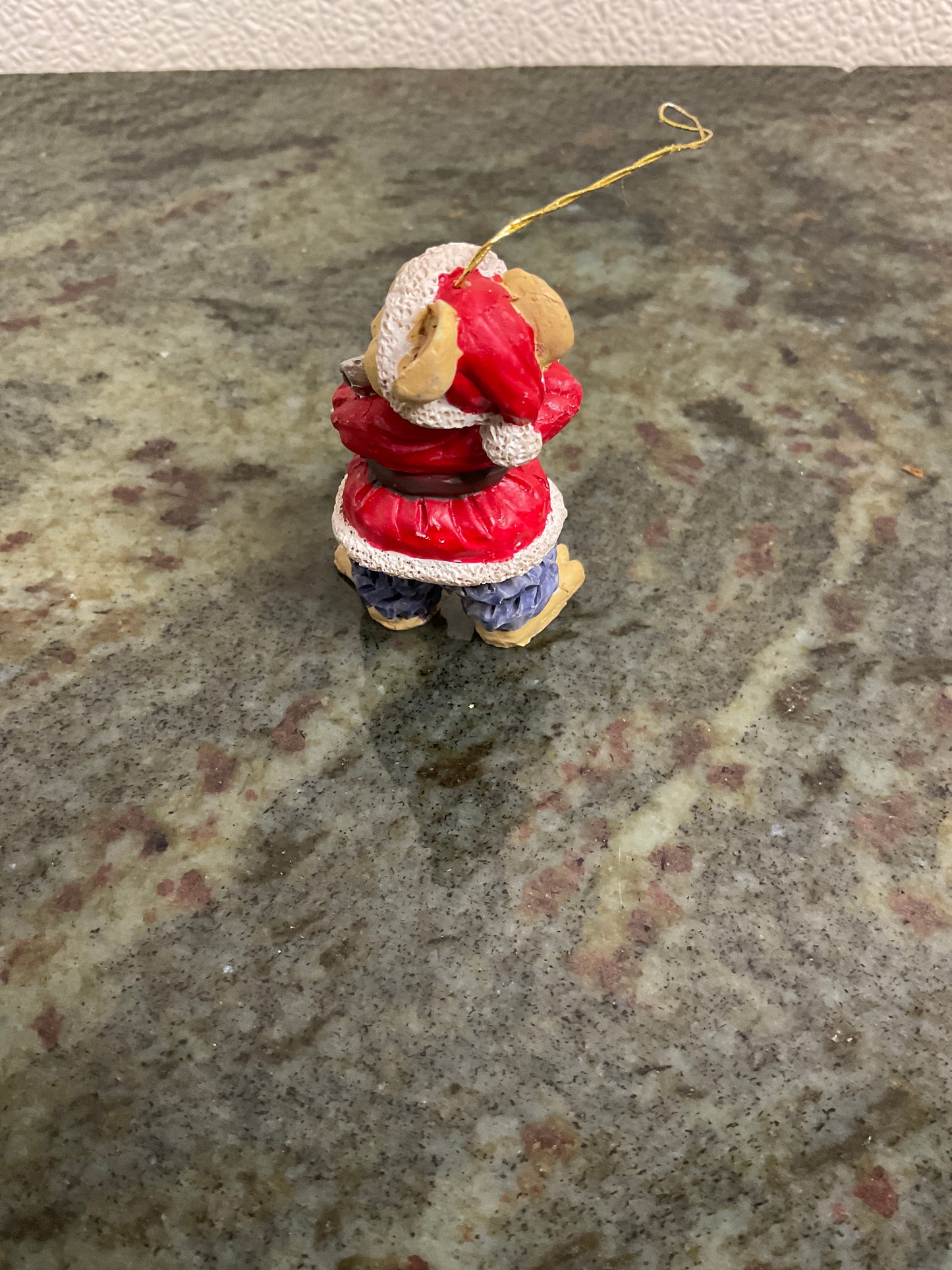 Vintage Tiny Mouse Ornament