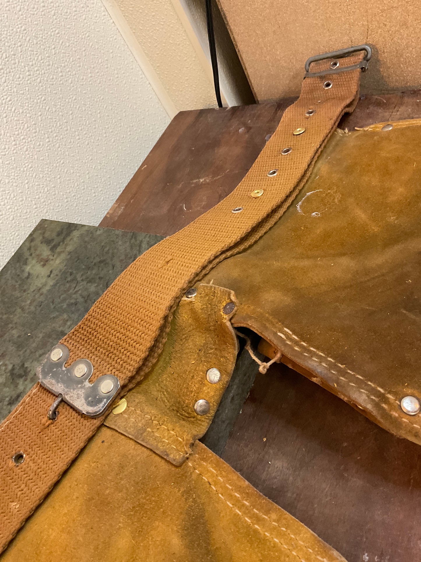 Well-Worn Leather Tool Belt