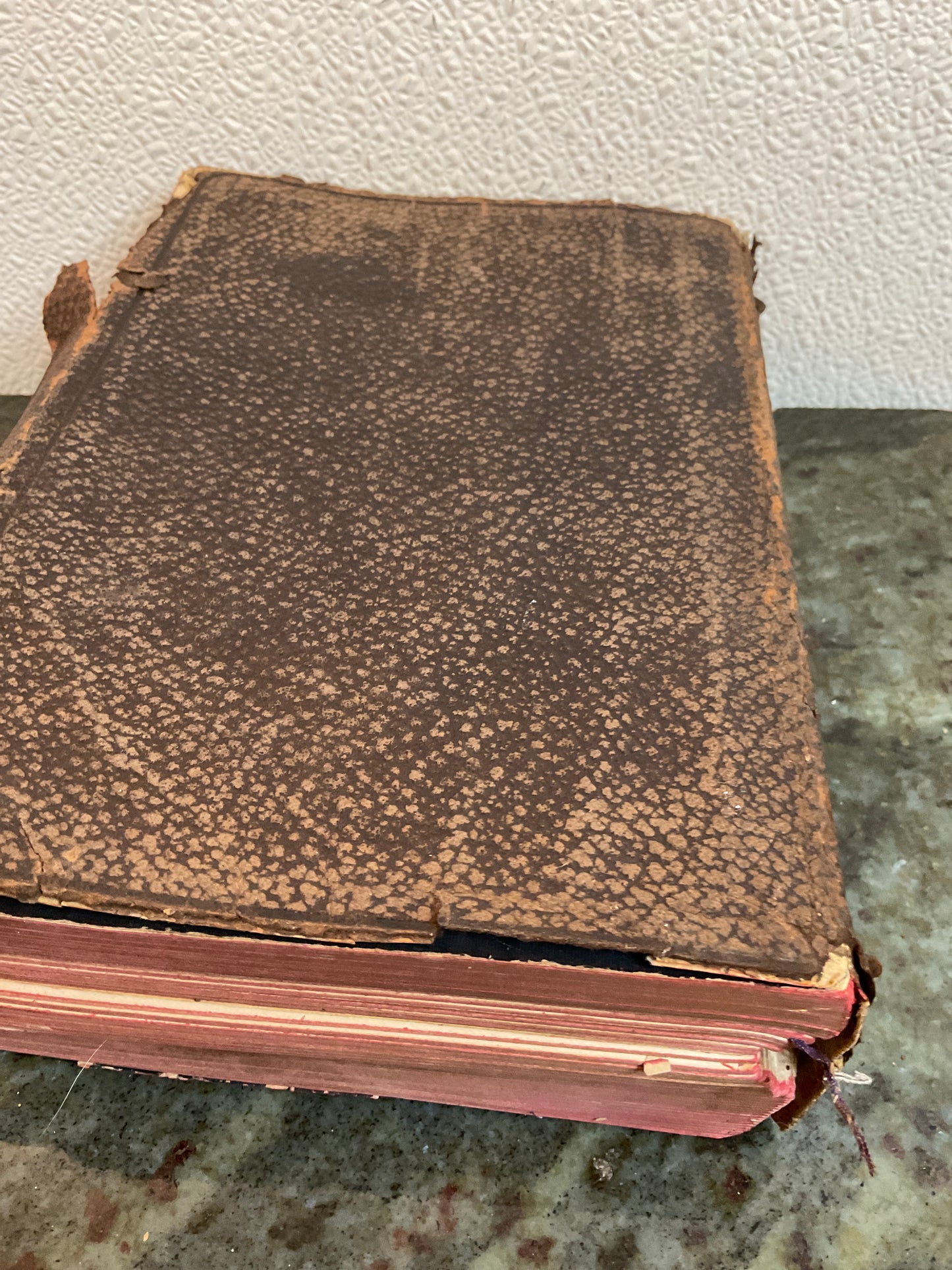 Antique 1897 Sunday School Teachers Bible