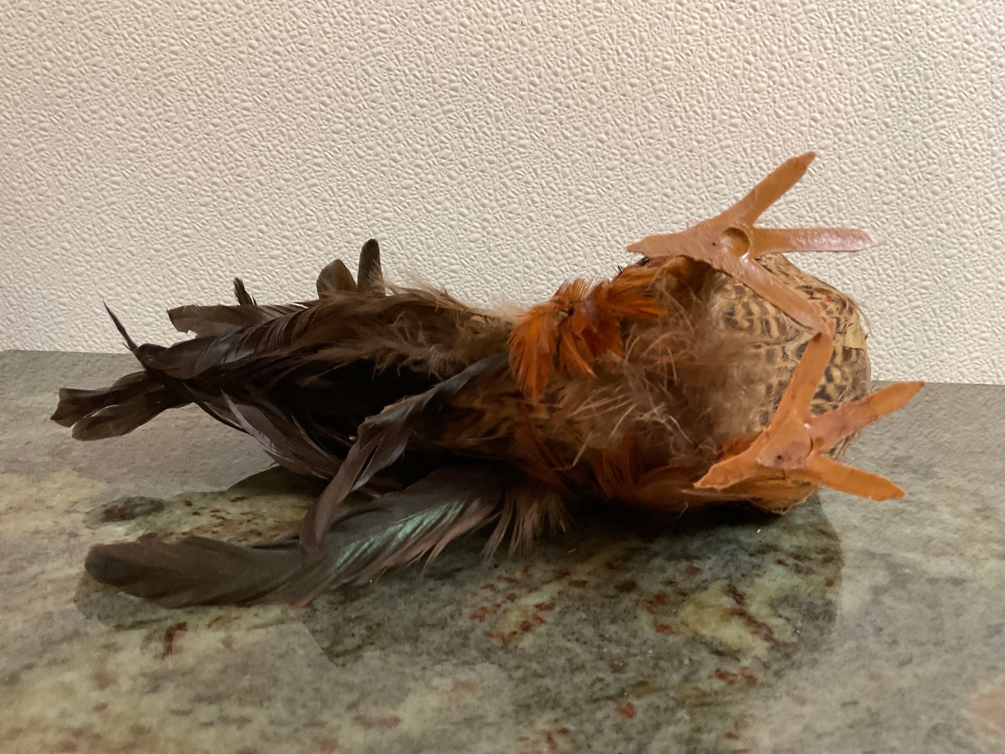 Antique Primitive Feathered Rooster
