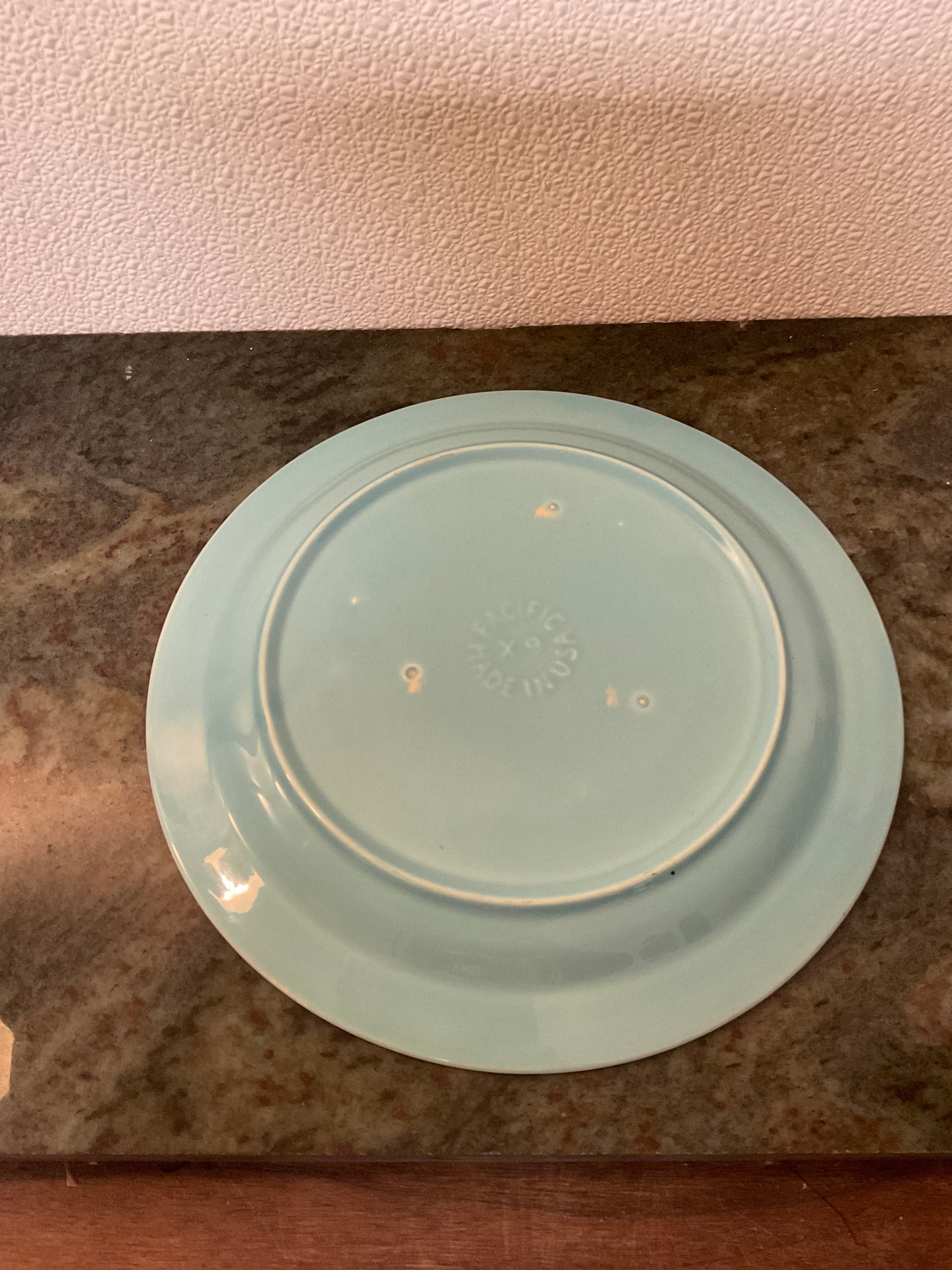 Vintage Pacific x9 Made In USA Dinner Plates Set of 4