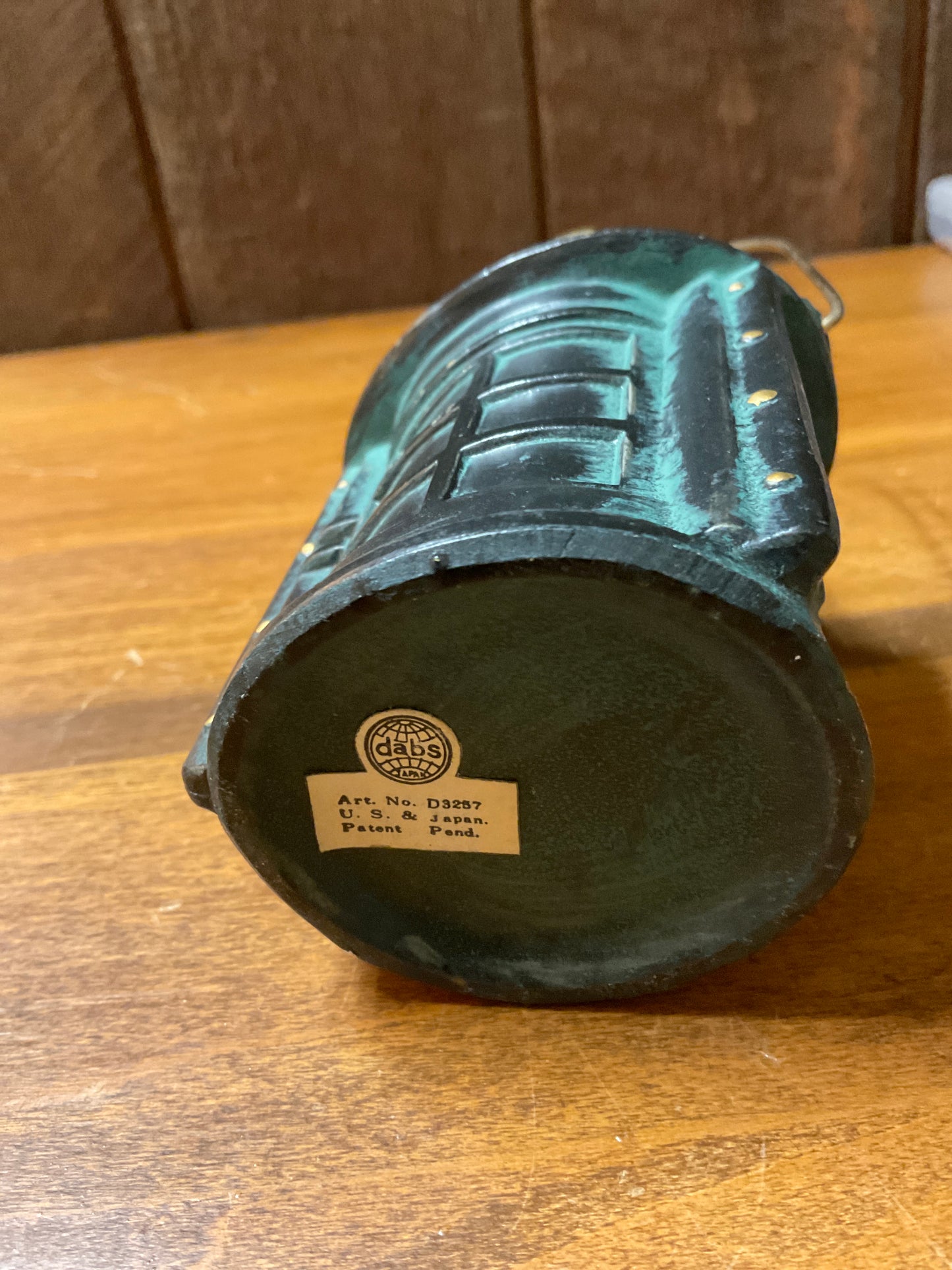 Vtg Dabs Lantern Mini Oil Lamp without Chimney