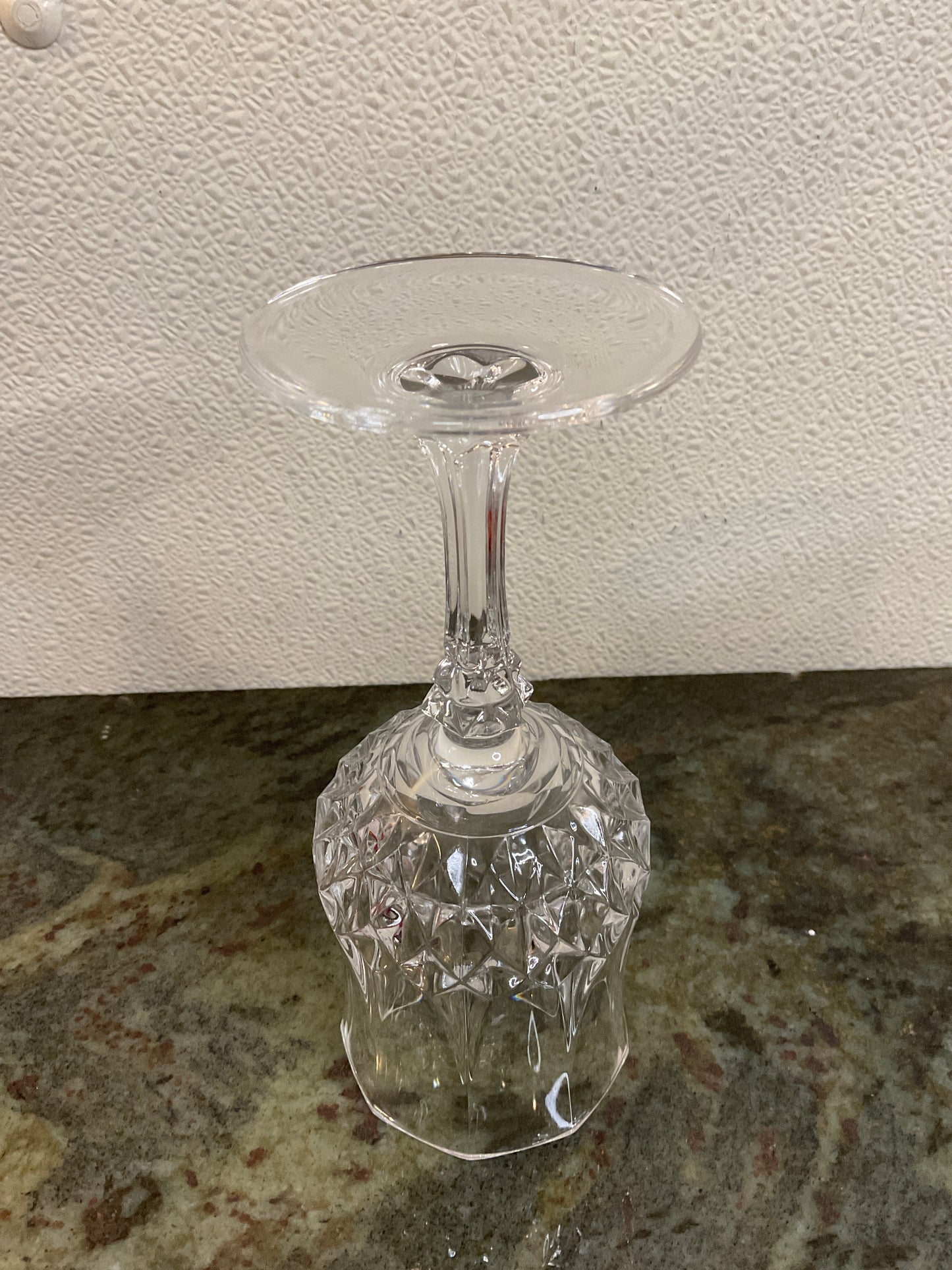 Vintage Cristal D’Arques Wine Glass