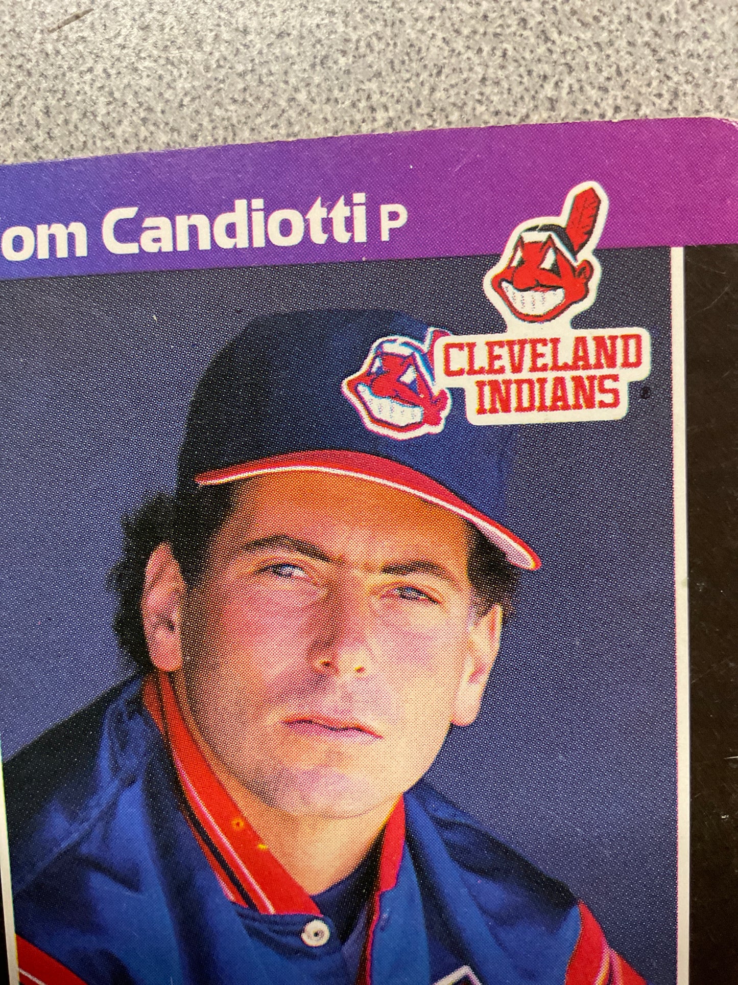 Baseball Card, Tom Candiotti
