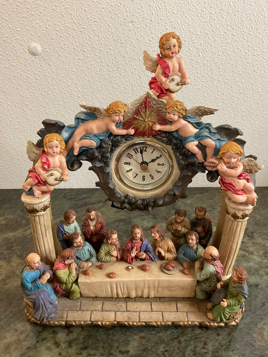 Vintage Last Supper Clock