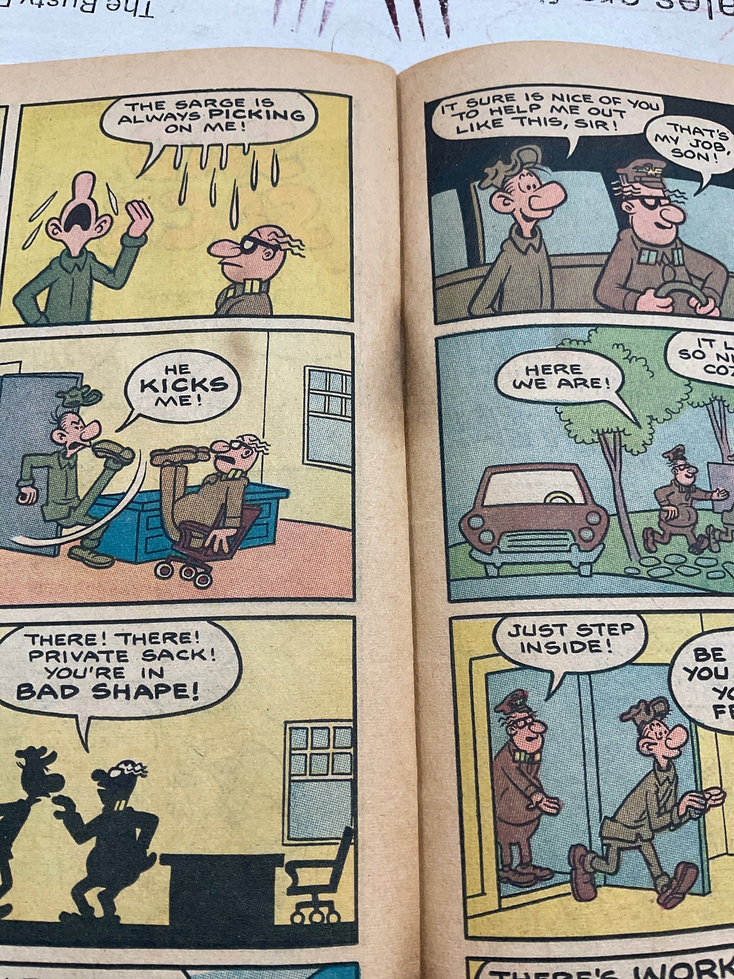 Comic Book Sad Sack #197
