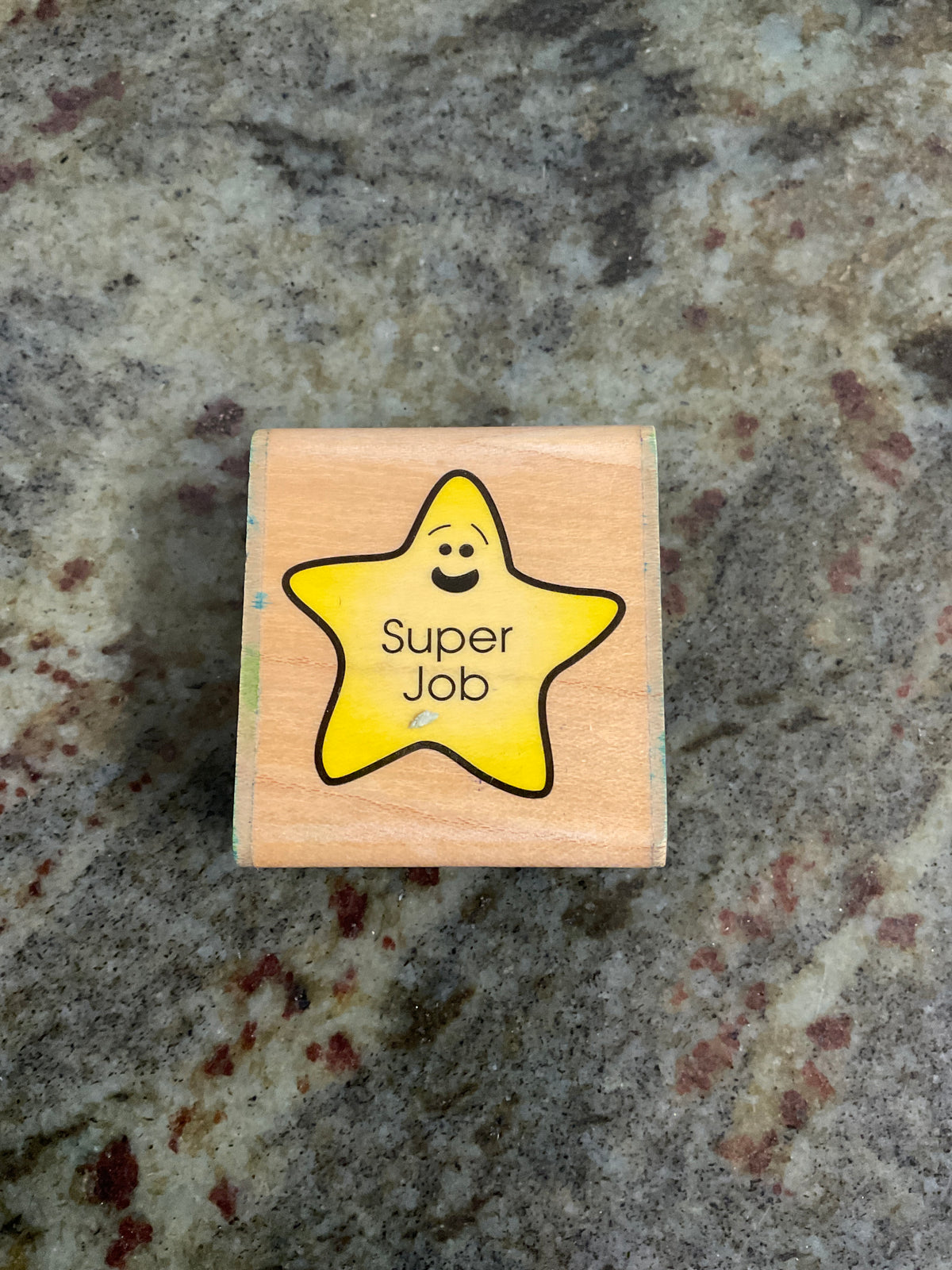 “Super Job” Stamp