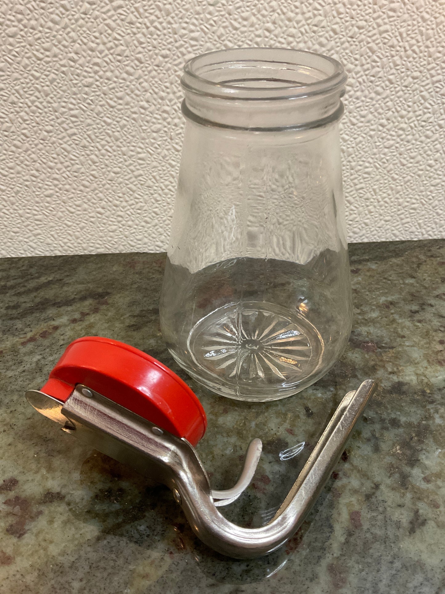 Glass Syrup Pitcher