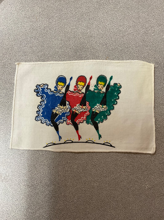 Vintage Lady’s Cocktail Napkin