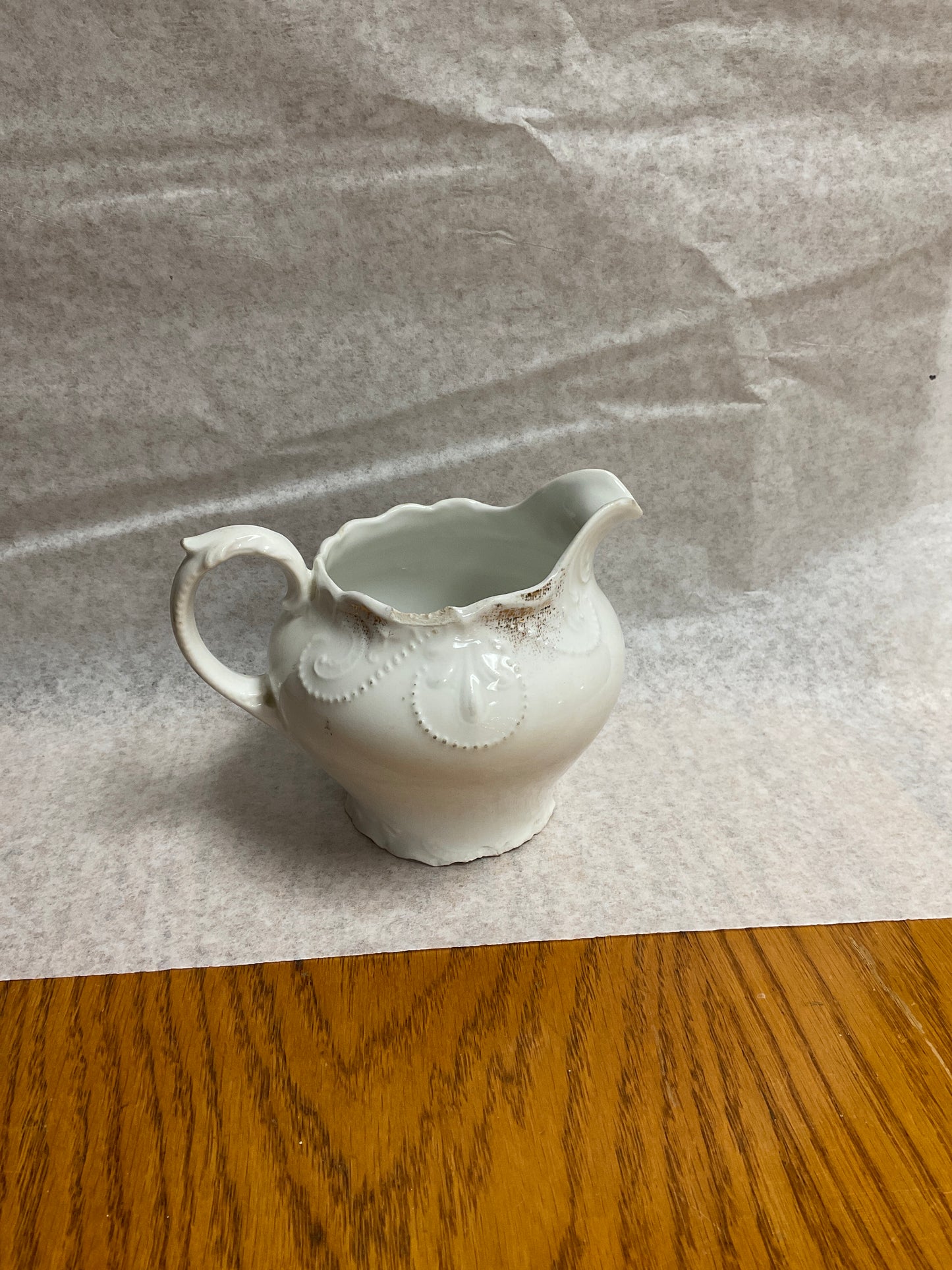 Vintage Porcelain Floral Creamer