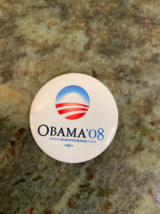 Obama “08” Button