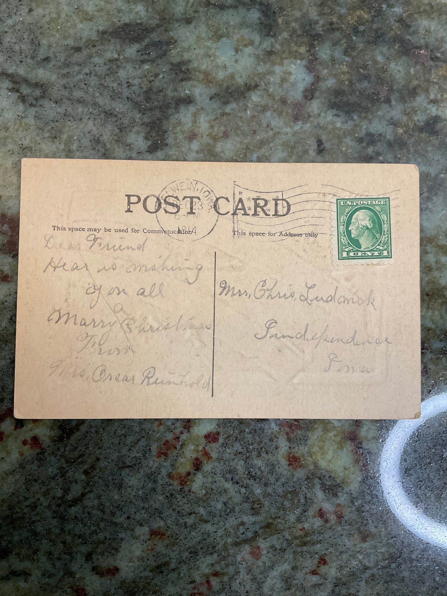 Christmas Postcard