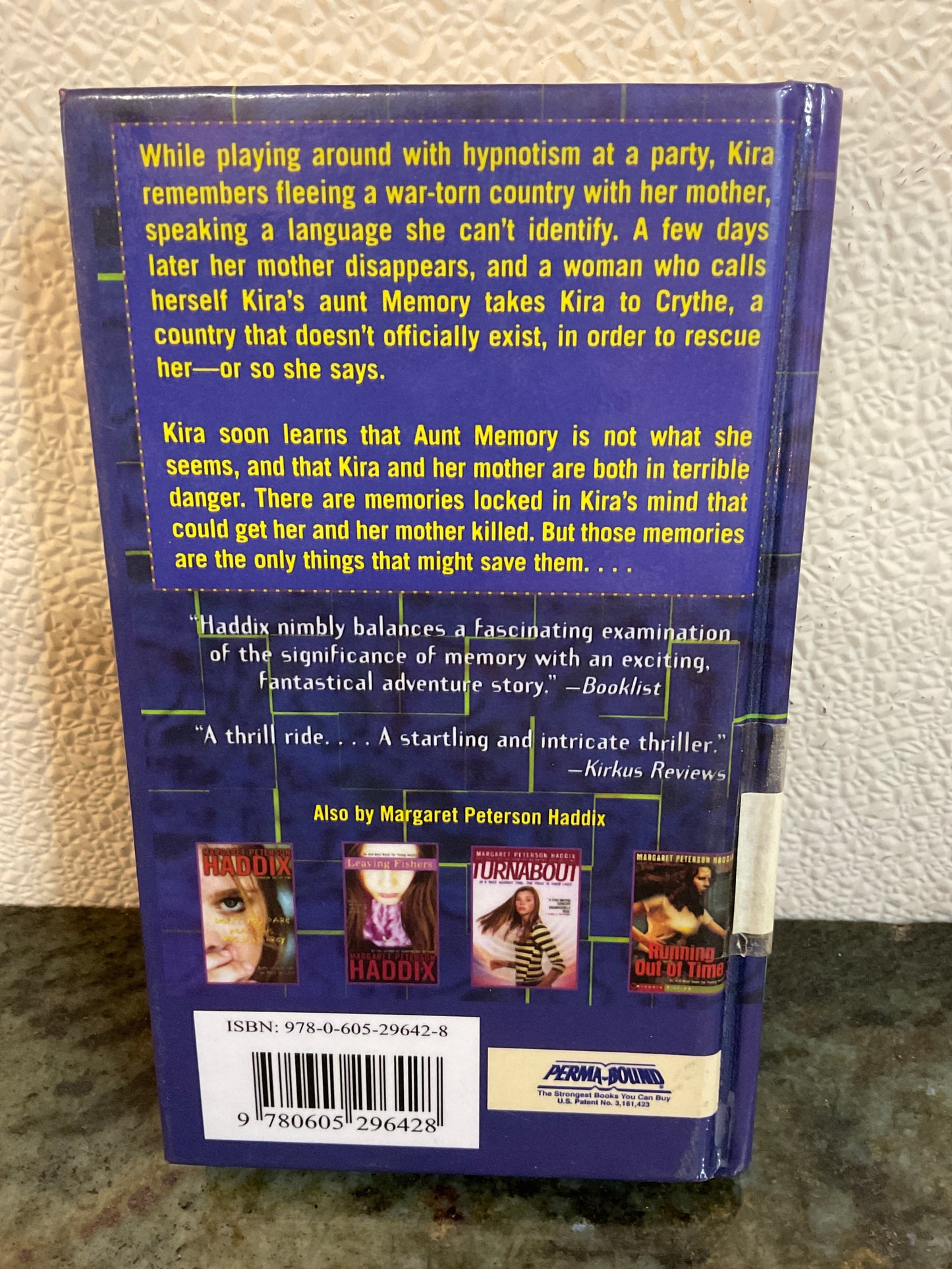 Book 2005 Escape From Memory