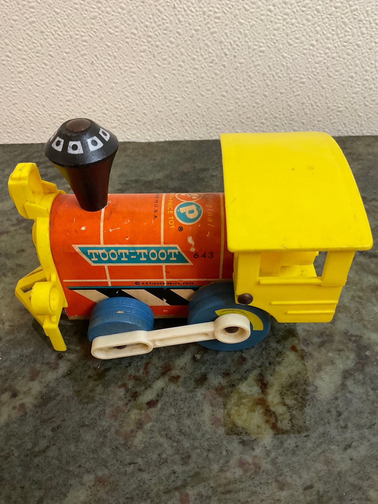 Vintage Fisher-Price Toot Toot Engine