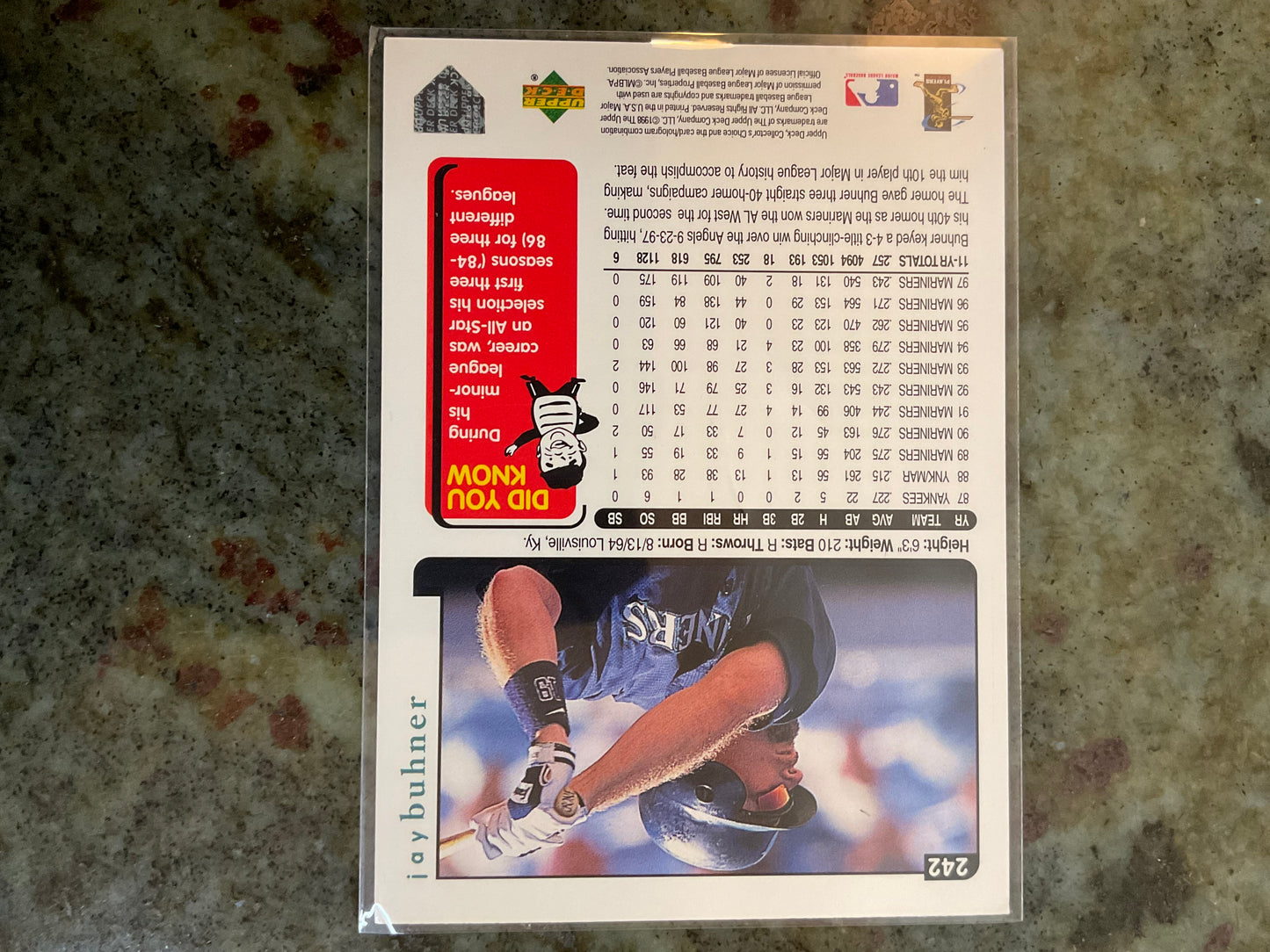 Jay Buhner Mariners