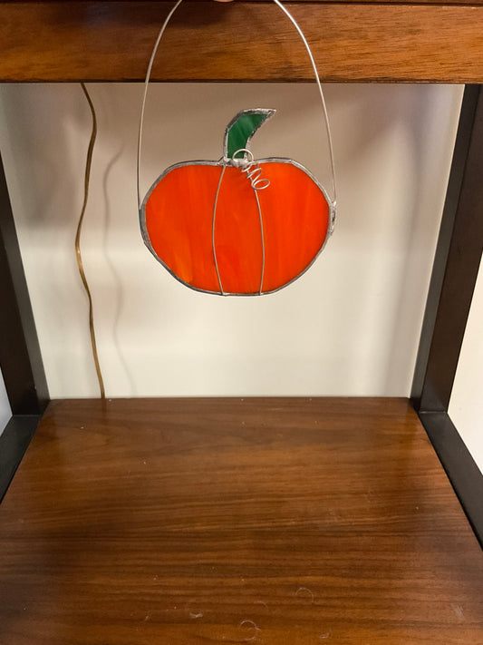 Stained Glass Art- Pumpkin