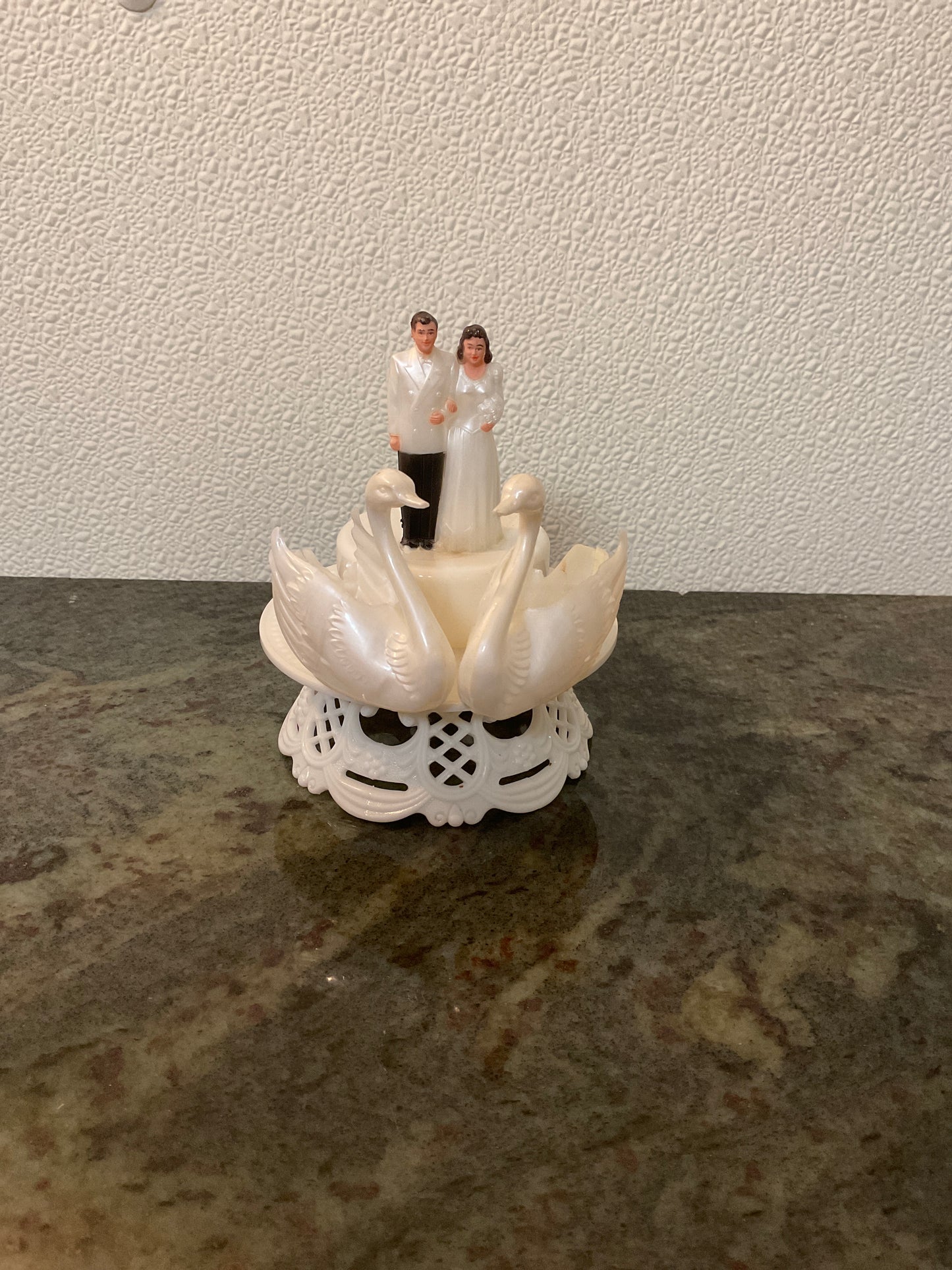 Vintage Wedding Cake Topper