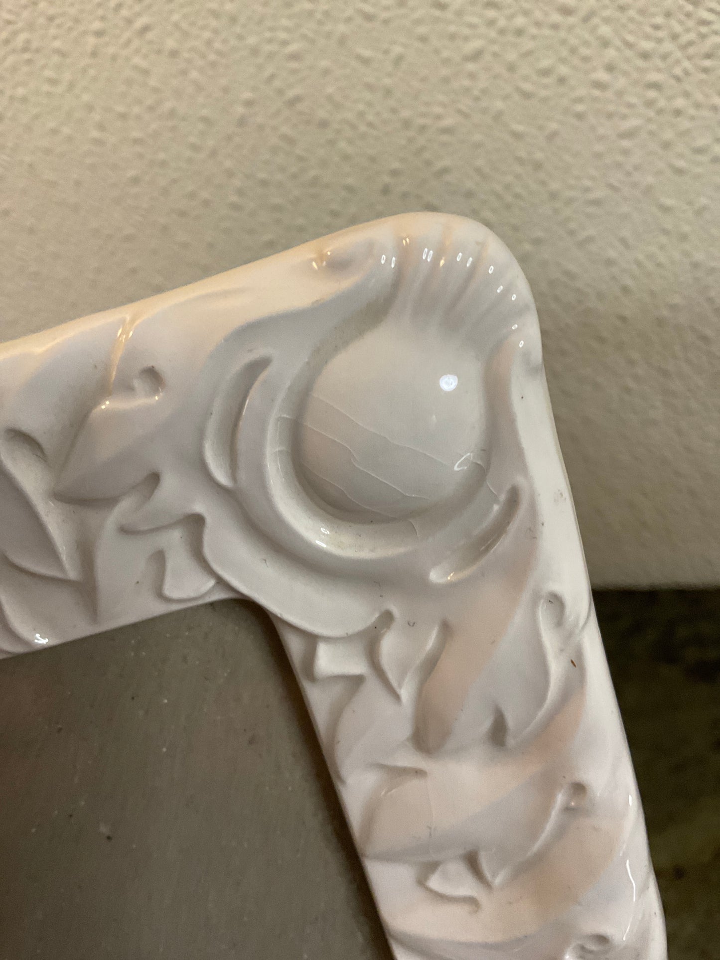 White Ceramic 8x6 Frame