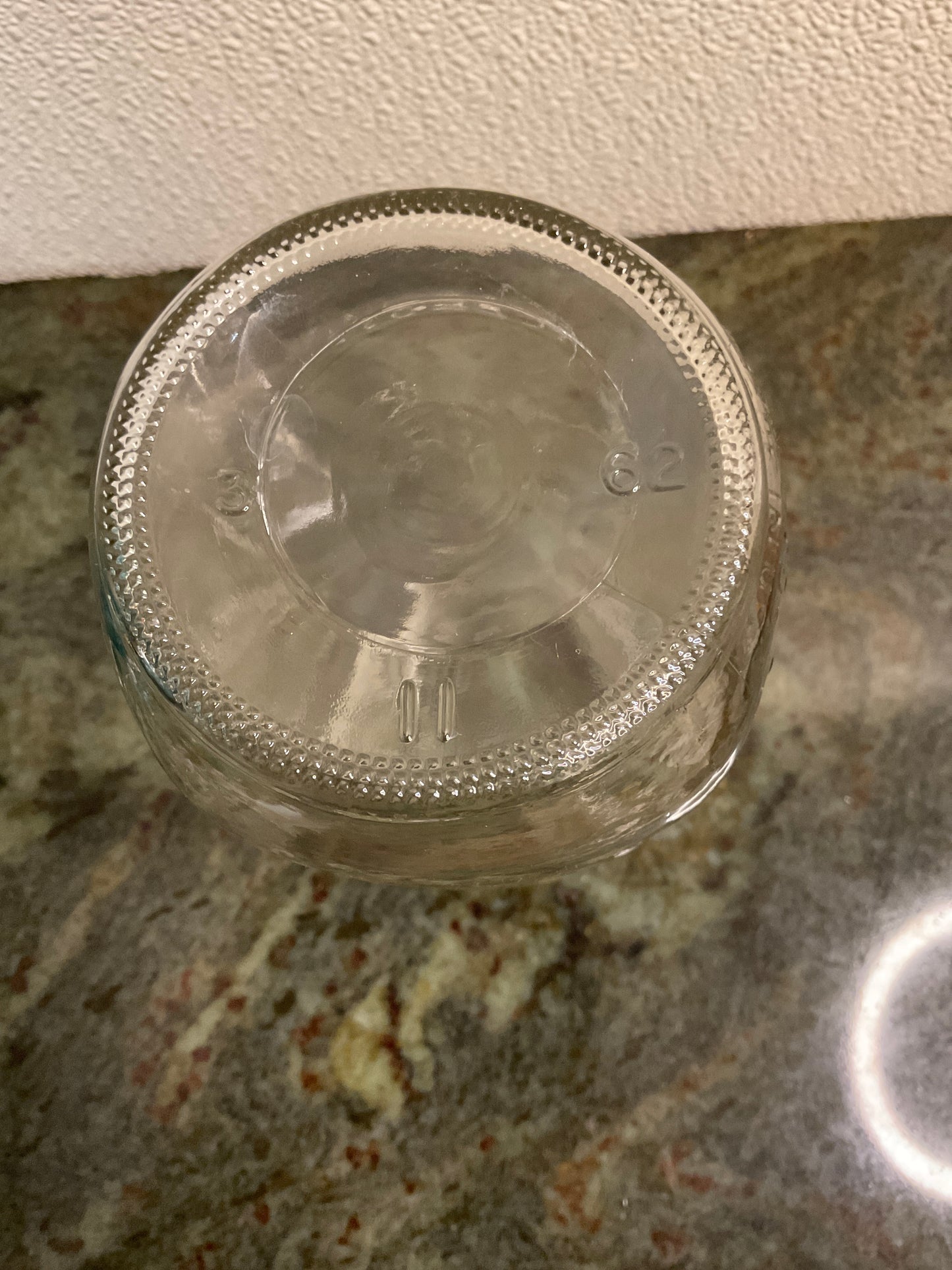Ball Mason Jar in clear glass