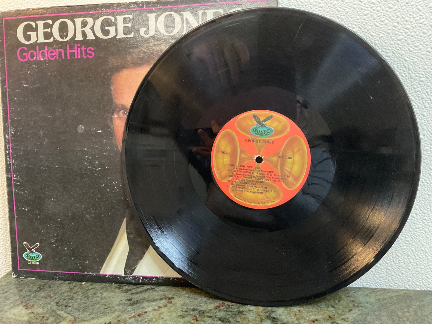George Jones Golden Hits Album