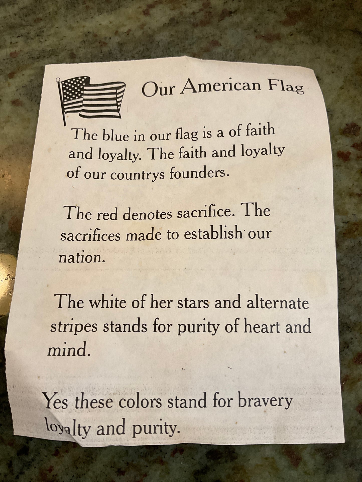 God Bless America Wood Decorative Box