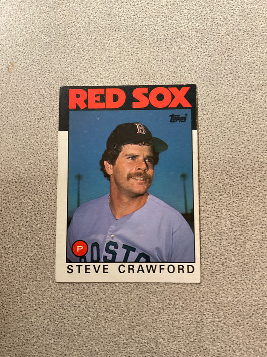 Baseball Card Steve Crawford