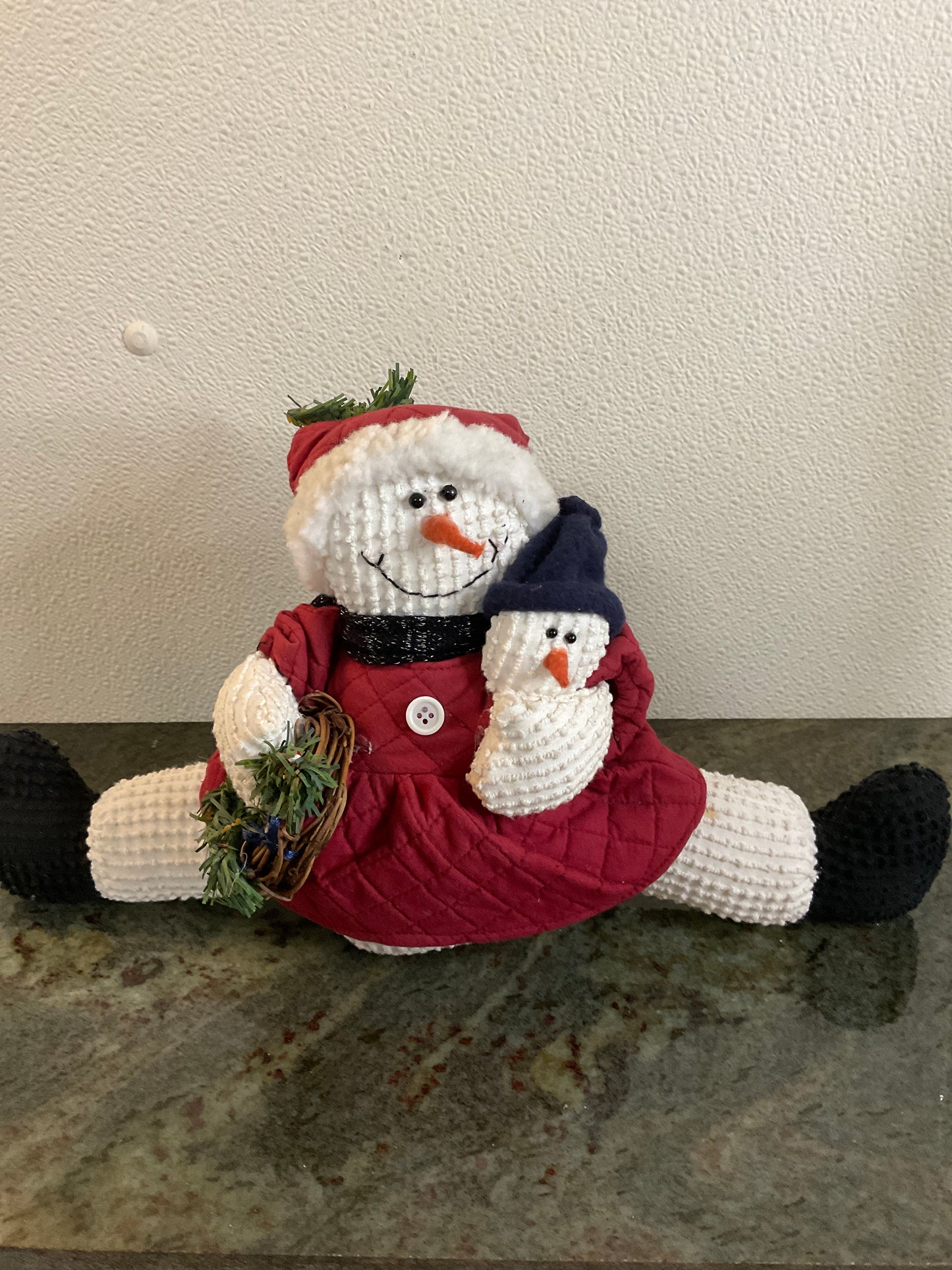 Plush Snow man (girl)