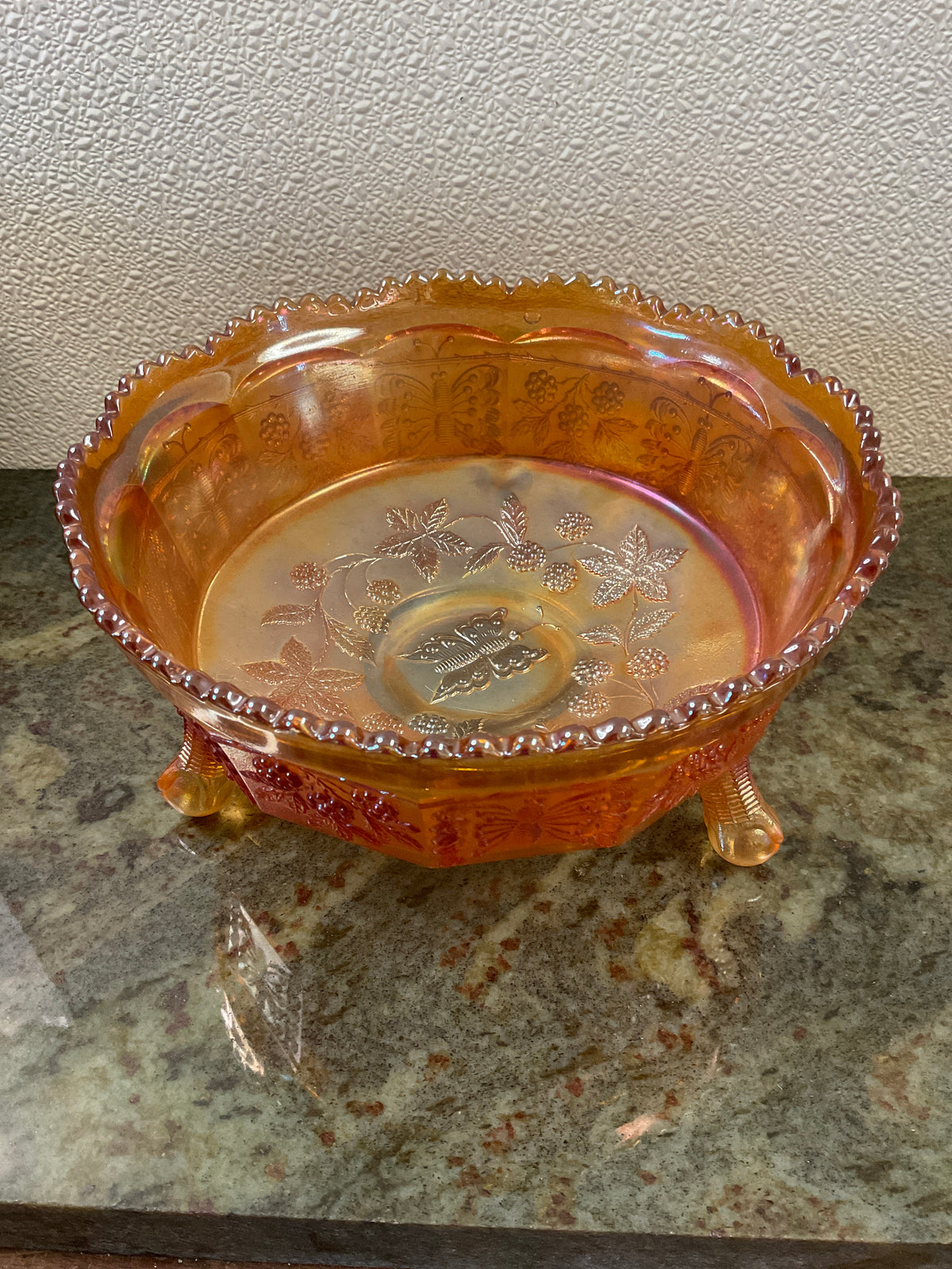 Fenton Marigold Carnival Glass