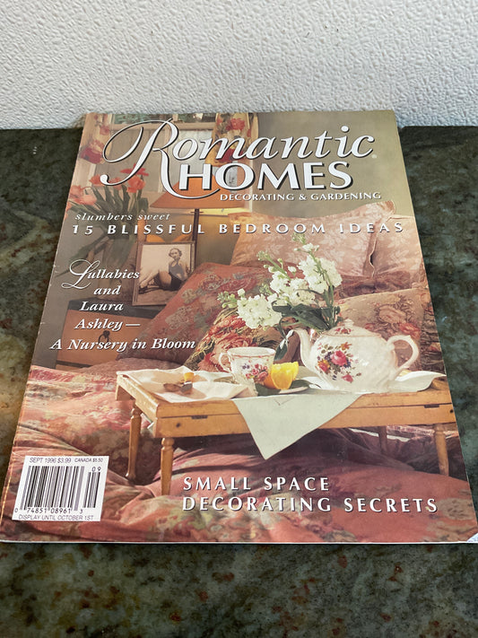 Romantic Homes September 1996