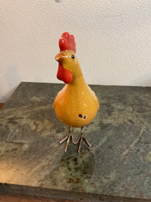 Craquelure Glazed Rooster