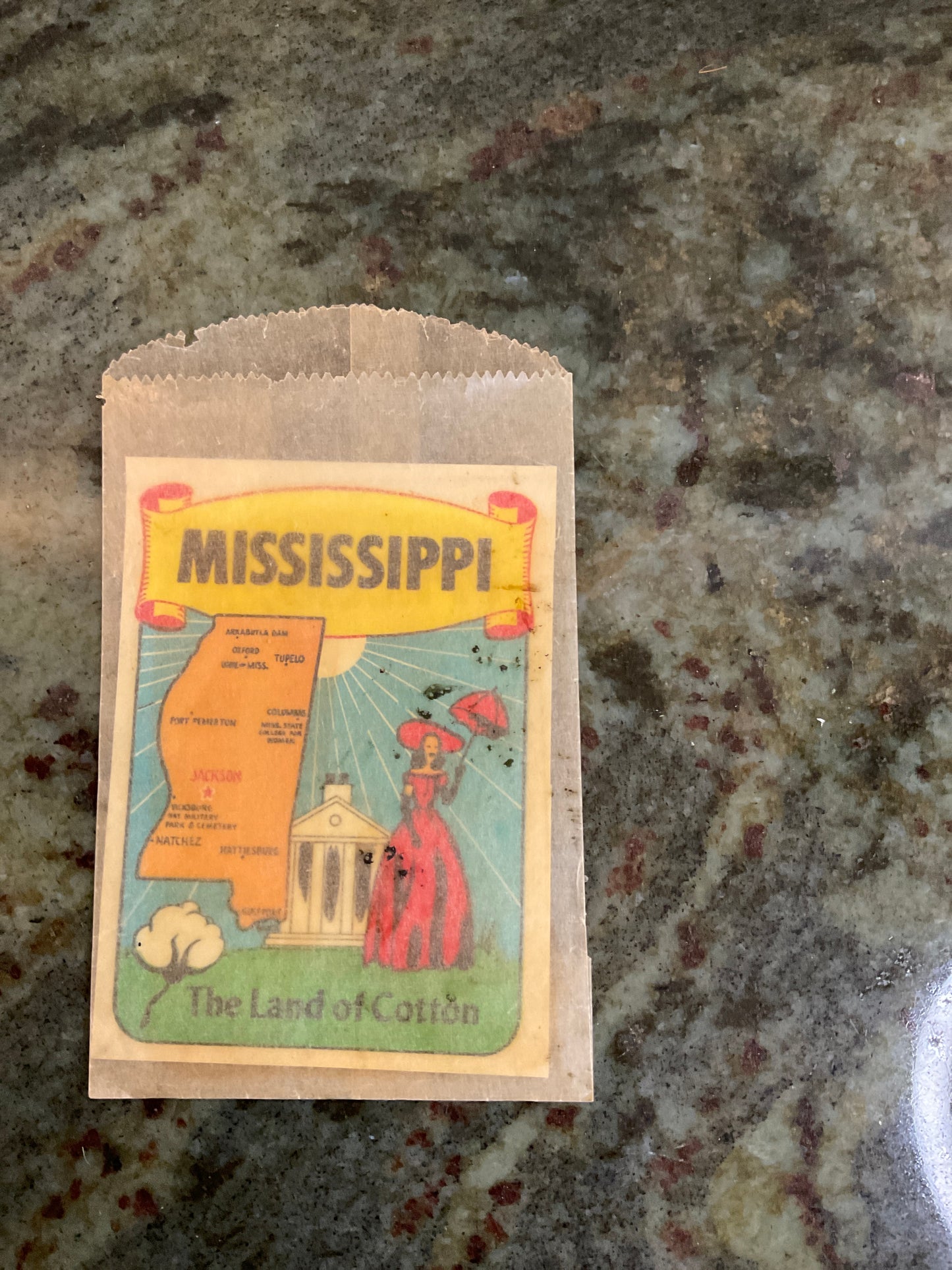 Vintage Mississippi Car Decal