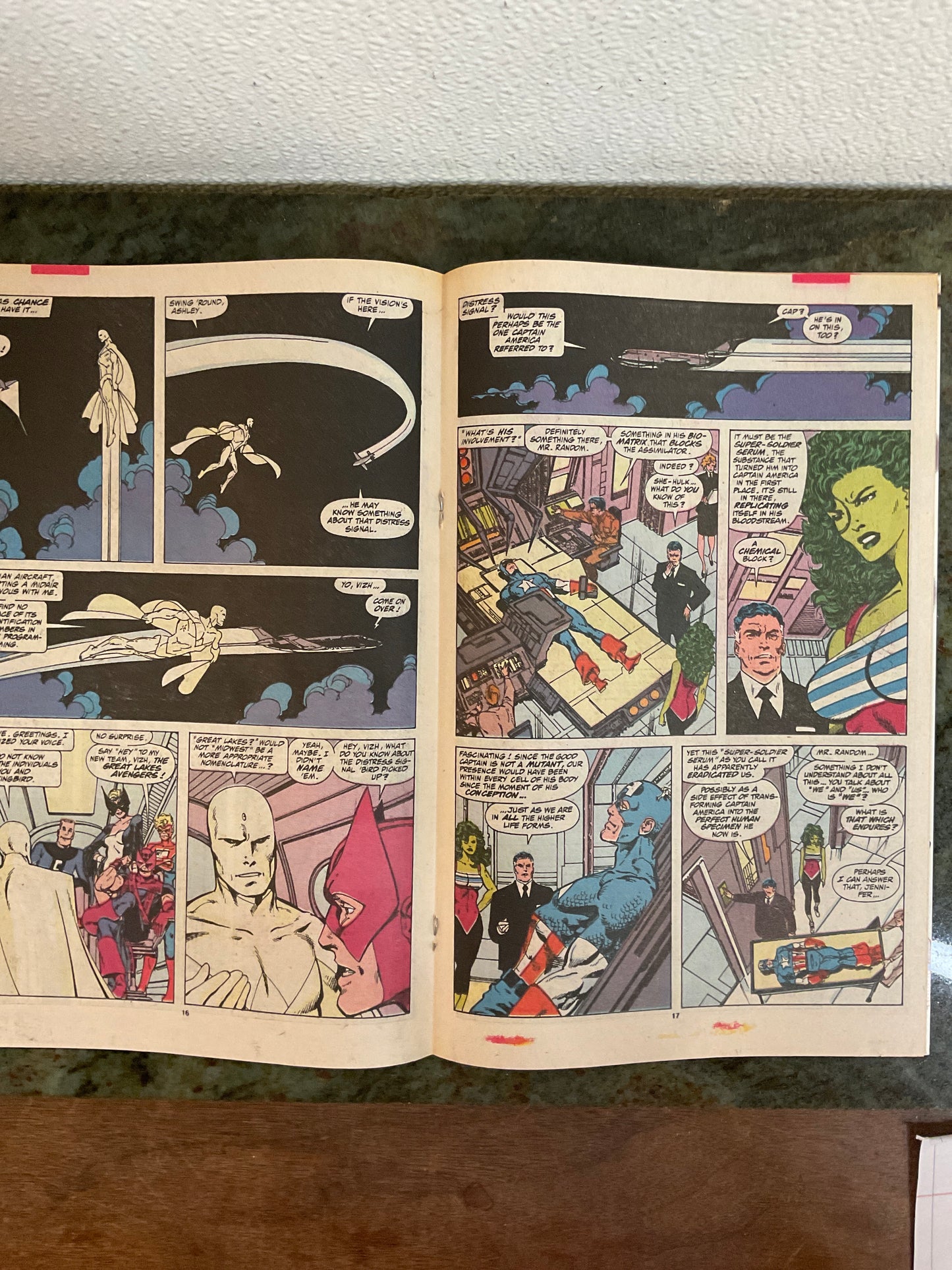 Comic Book 1989 Avengers West Coast