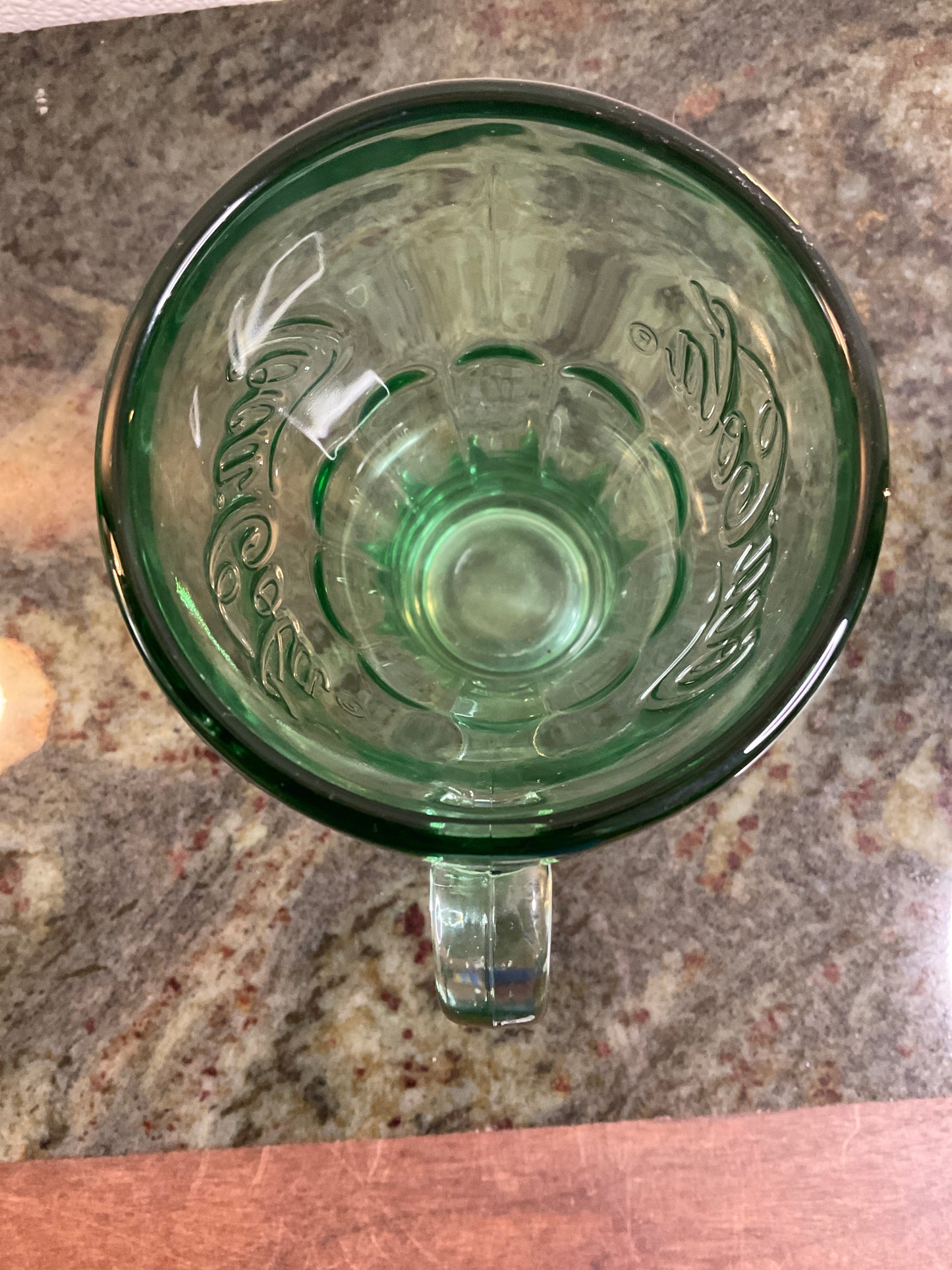 Vtg Libbey Coca-Cola Glass with Handle
