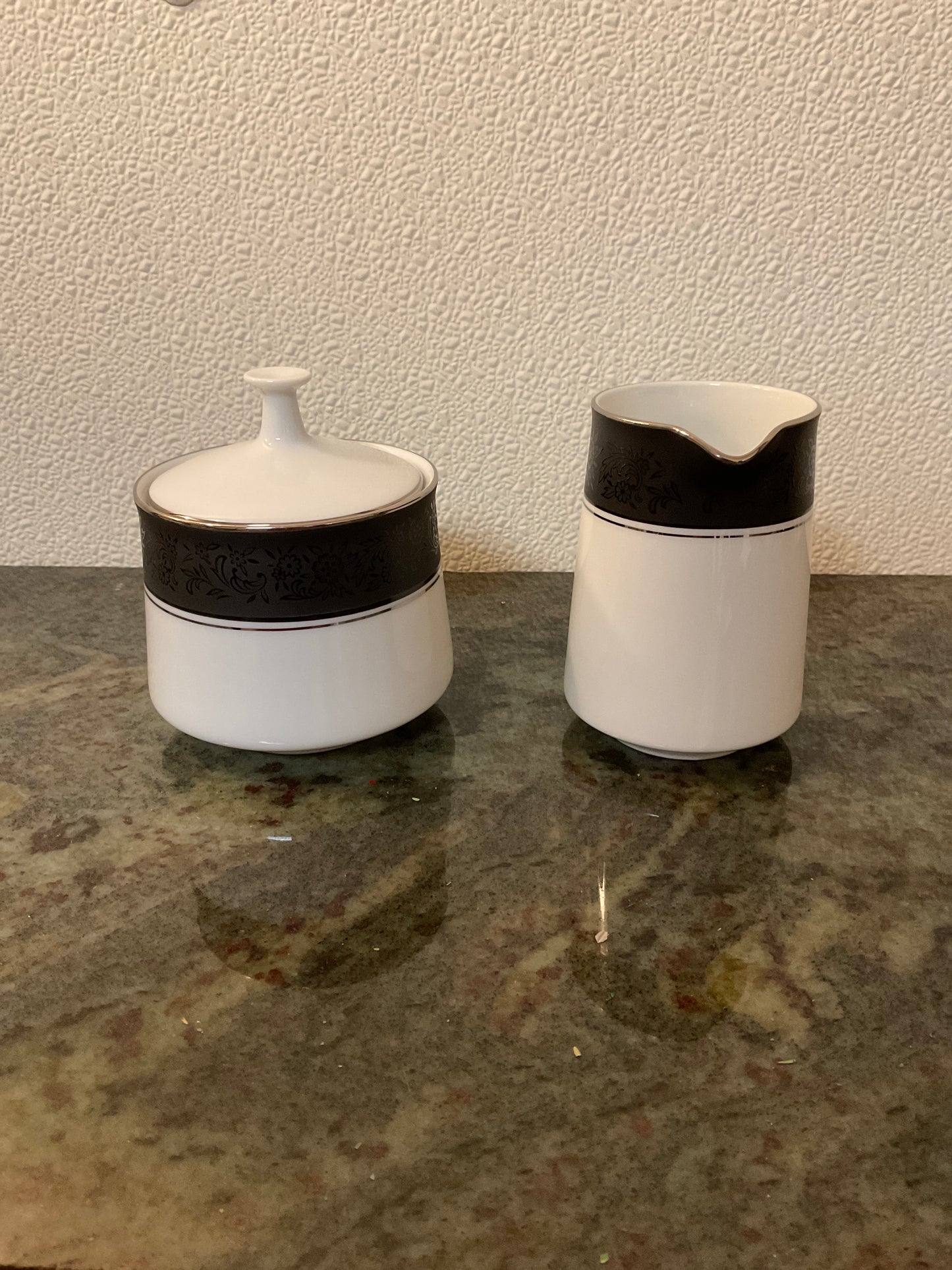 Noritake Mirano Sugar And Creamer Set, Made In Japan