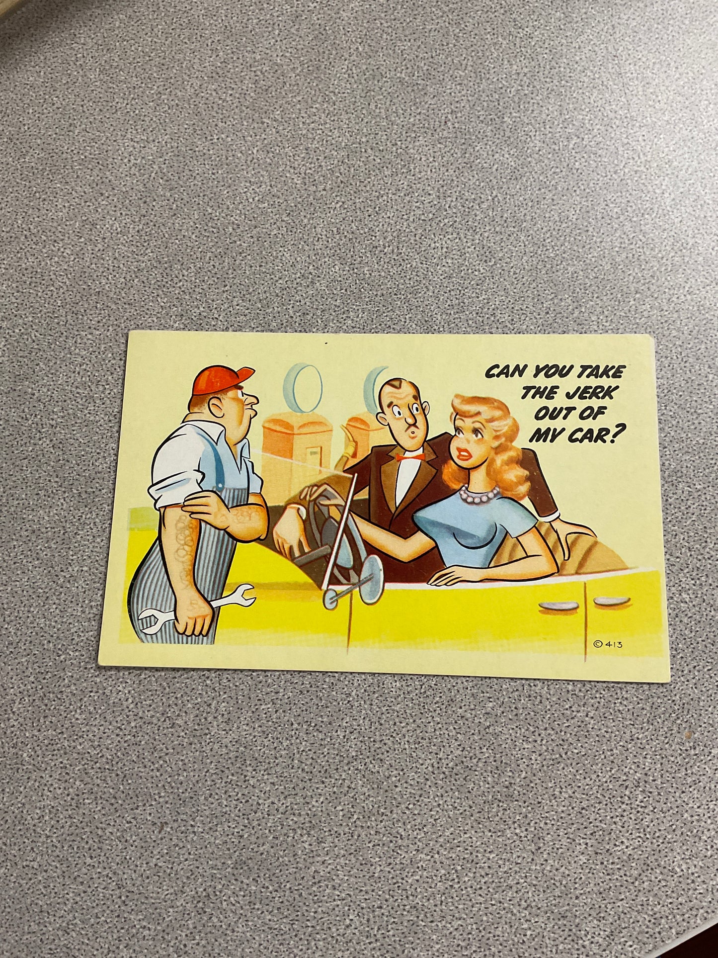 Vintage Postcard “Can you Take…”